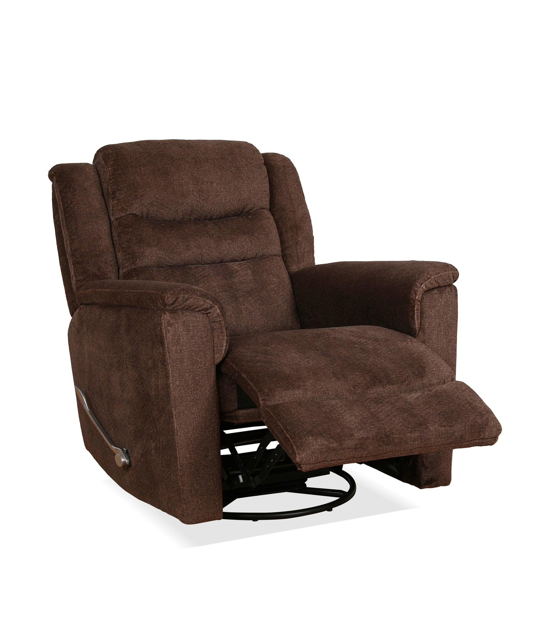 Brown Chenille Rocker Recliner – IF-6346-M Recliner