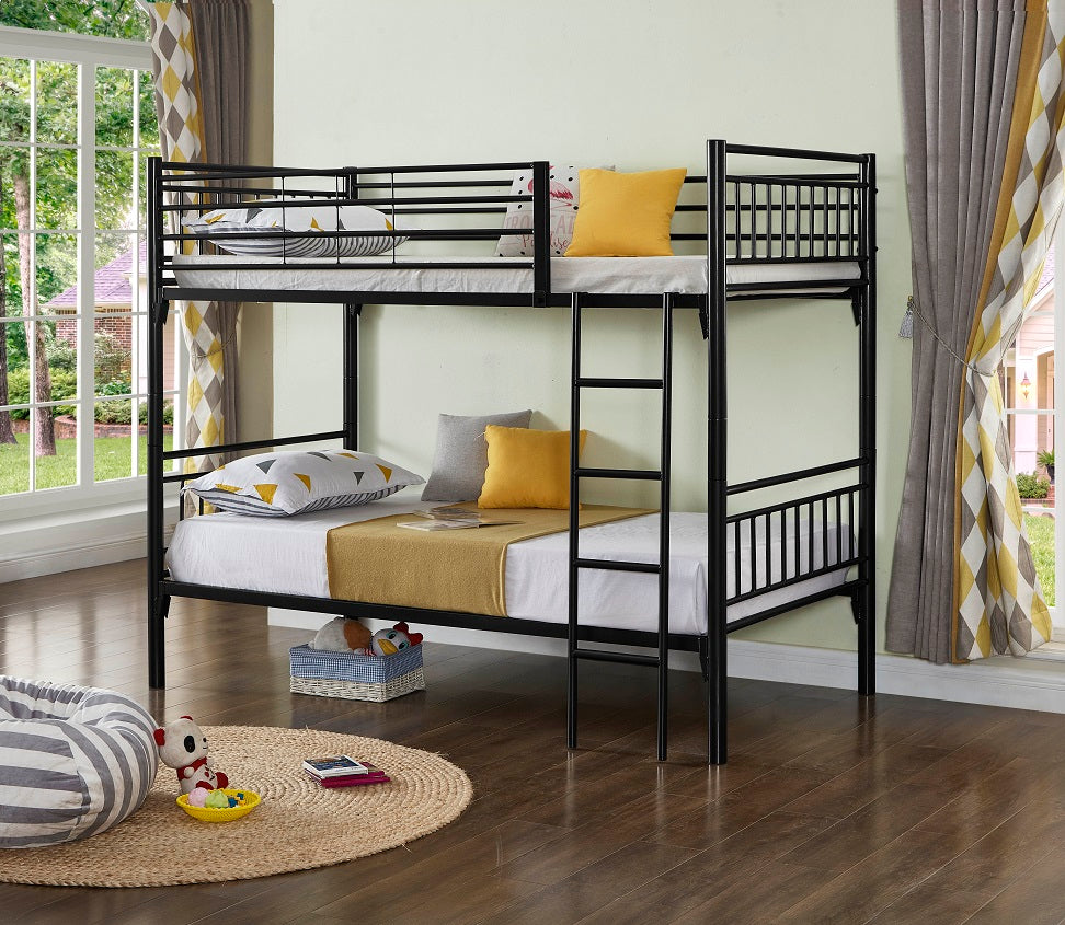 Weight Capacity: Top:250 Lbs Bottom:250 Lbs Bunk Bed – B-510 (Single/Single)