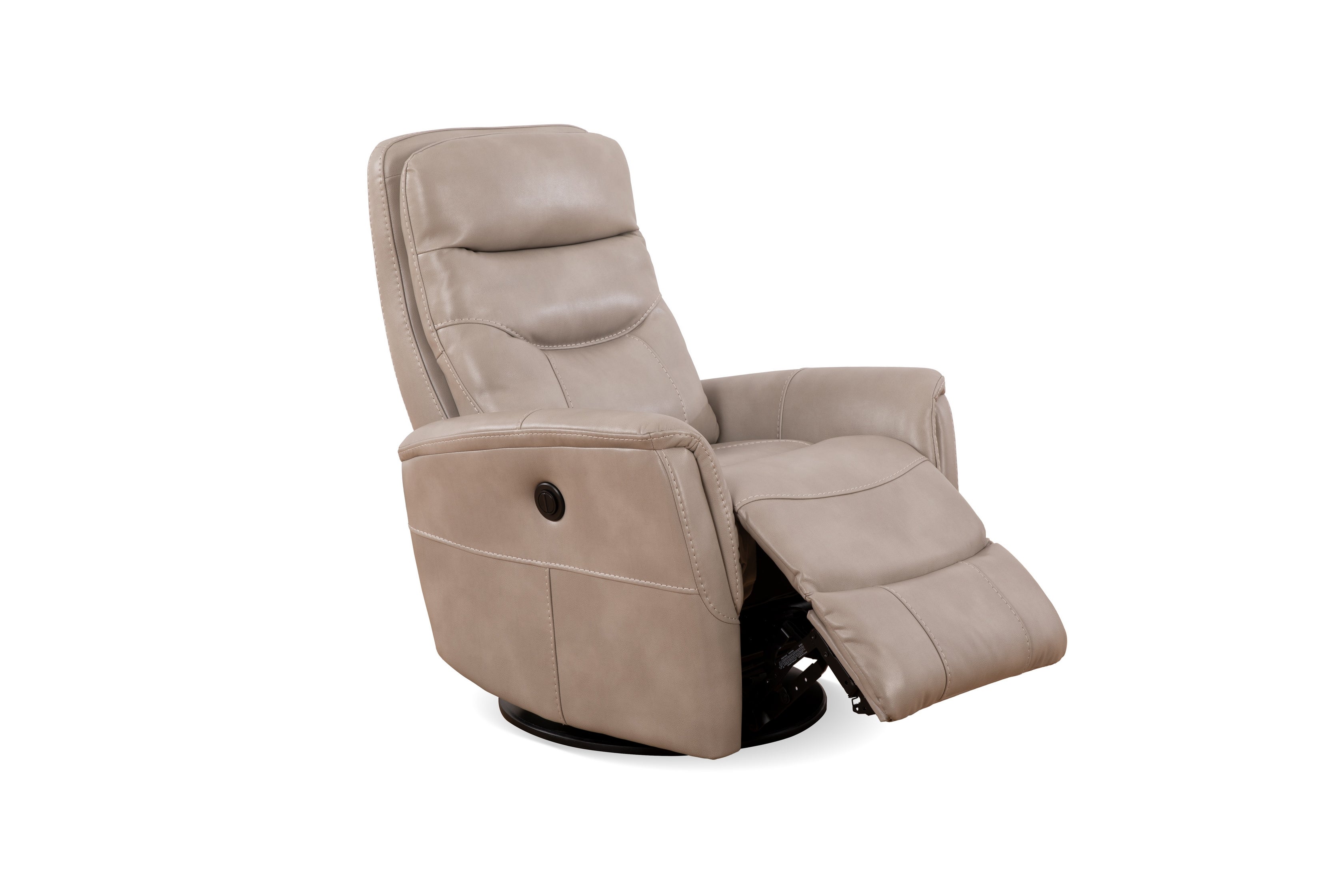 Taupe Leather Power Recliner – IF-6301-M Recliner
