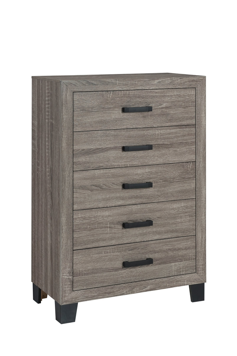 Features 5 Pull-Out Drawers Chest – Austin 'Olivia' Chest