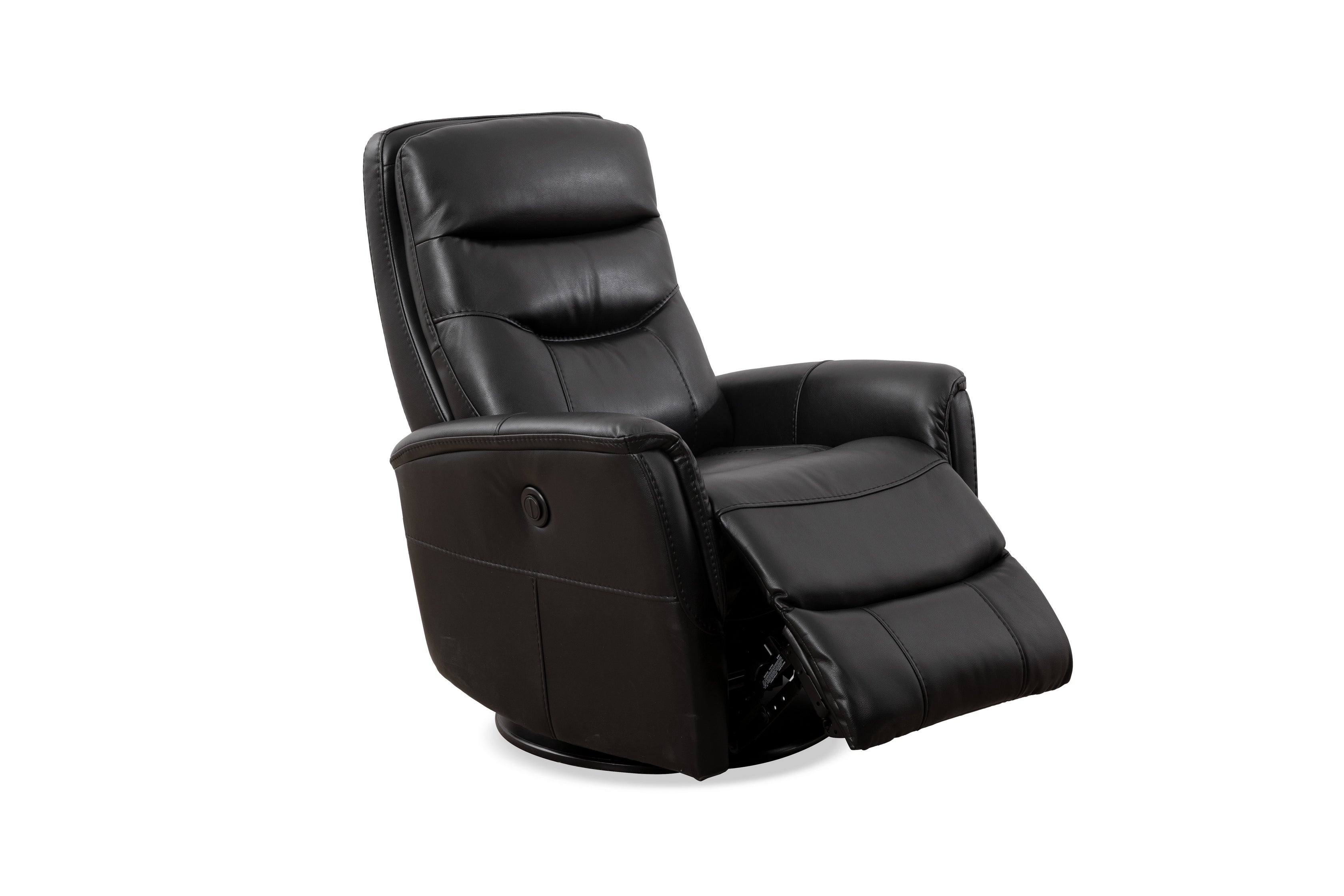Black Leather Power Recliner – IF-6300-M Recliner