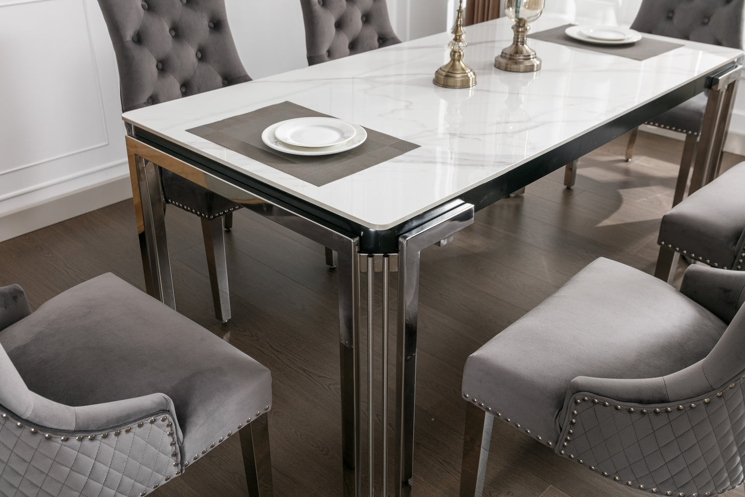 Mix and Match Chairs (4 Colours Options) Dinette Set – T-1274 C-1250