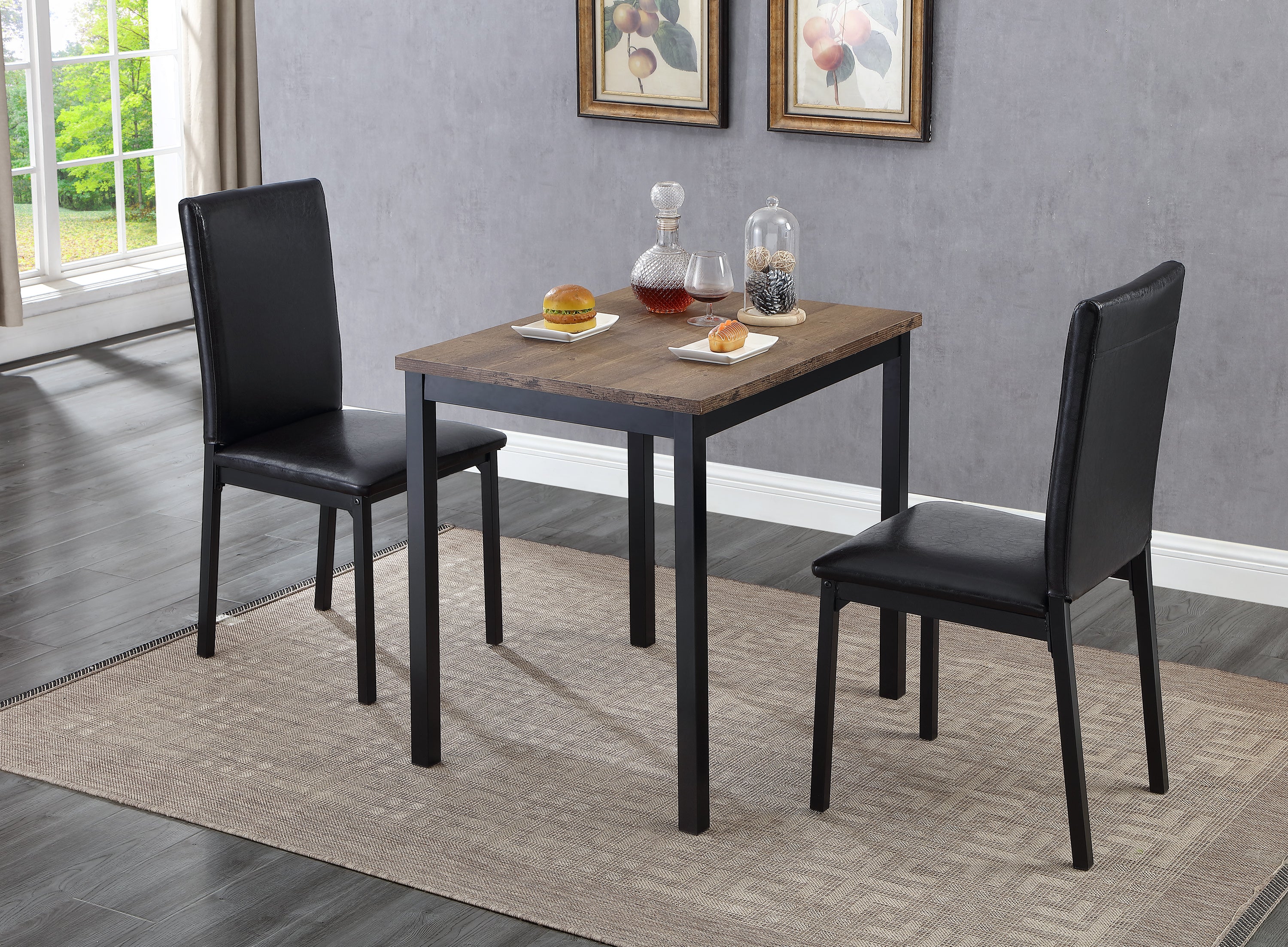 3pc Dinette Set – T-1025 C-1025