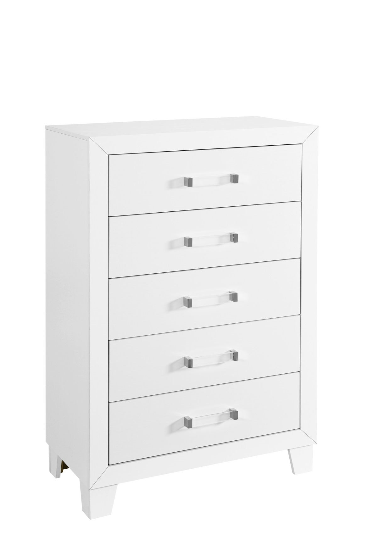 Luccia White Wood Bedroom Set – Luccia-White