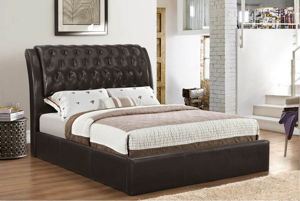 Image of if-186 - double or queen or king bed - platform bed includes mattress support.