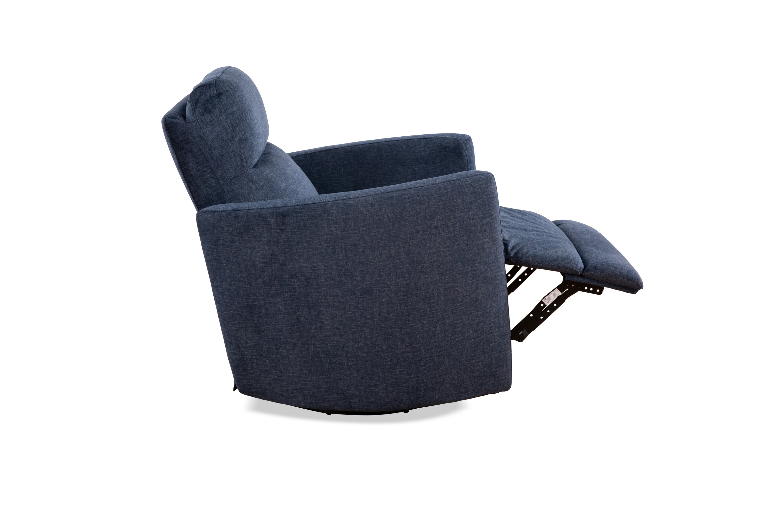 Navy Blue Fabric Rocker Recliner – IF-6340-M Recliner