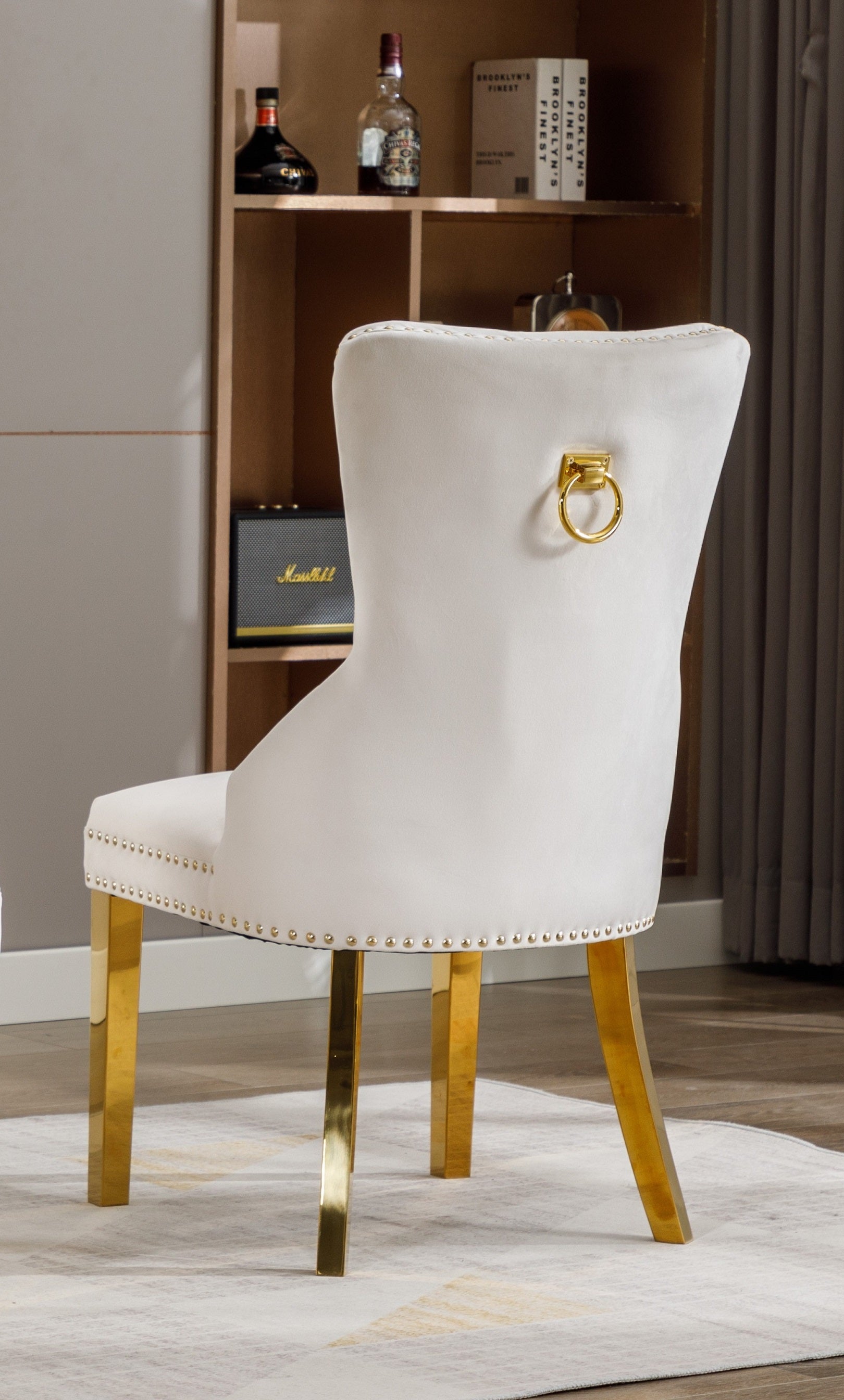 Button Tufted Front Accent Chair – C-1453