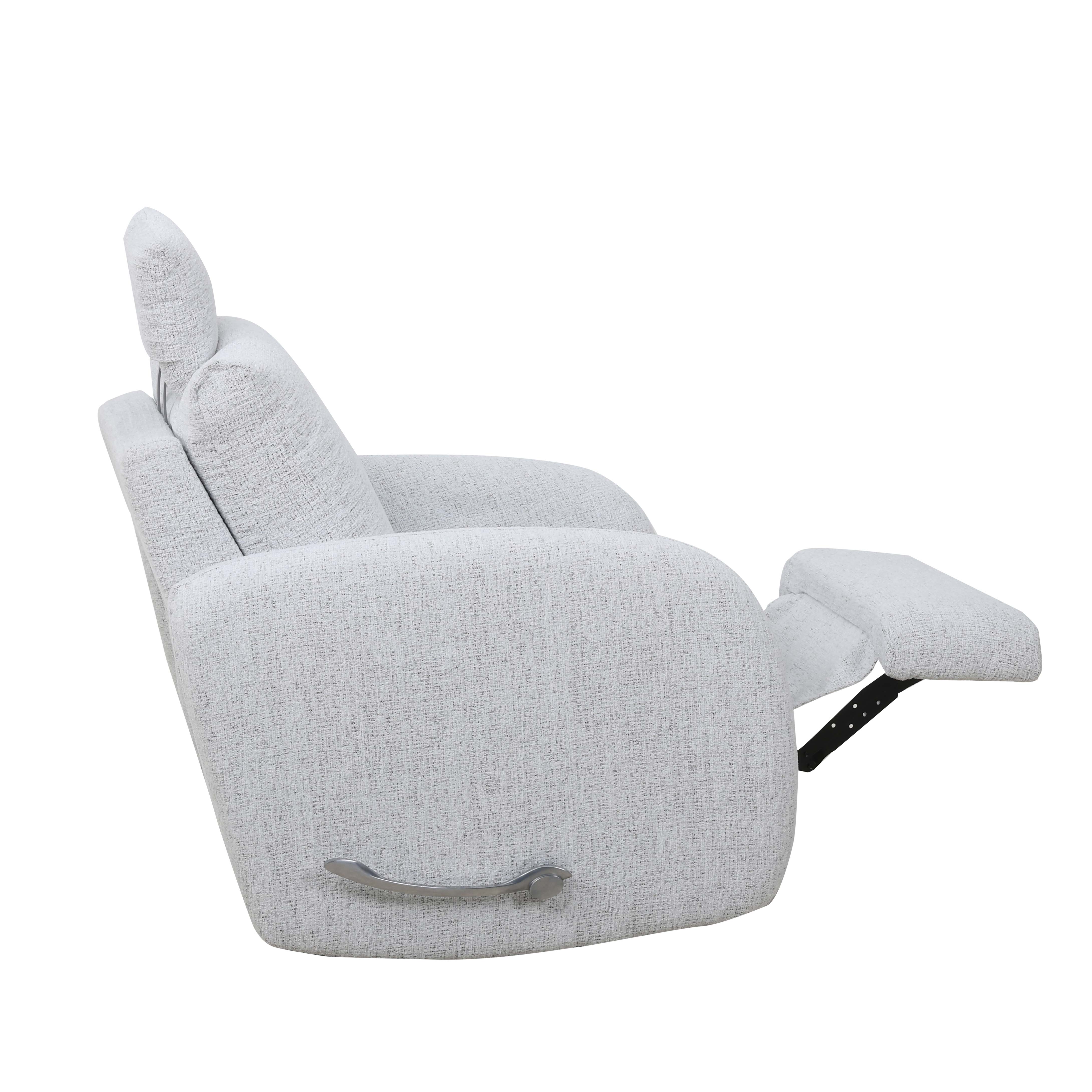Light Grey Fabric Rocker Recliner – IF-6355-M Recliner