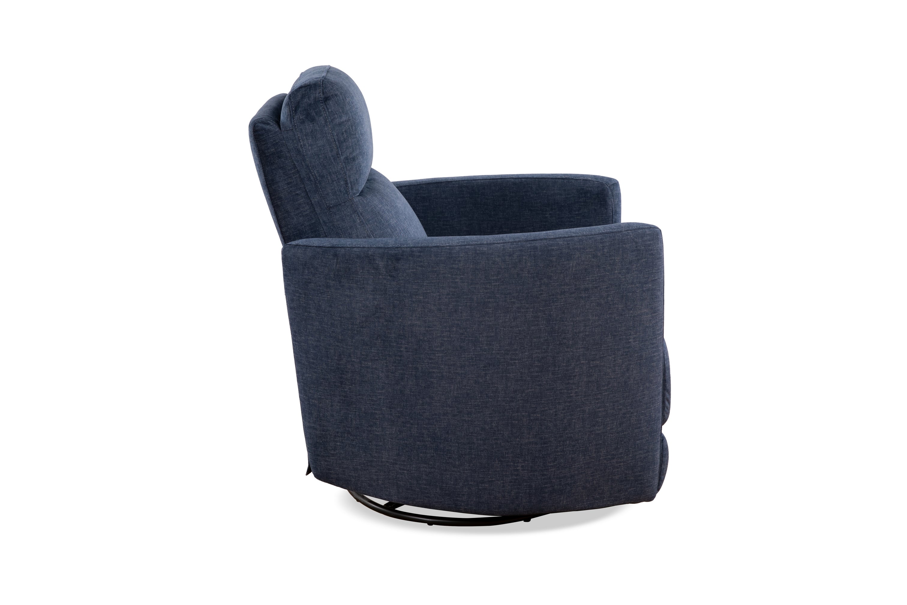 Navy Blue Fabric Rocker Recliner – IF-6340-M Recliner
