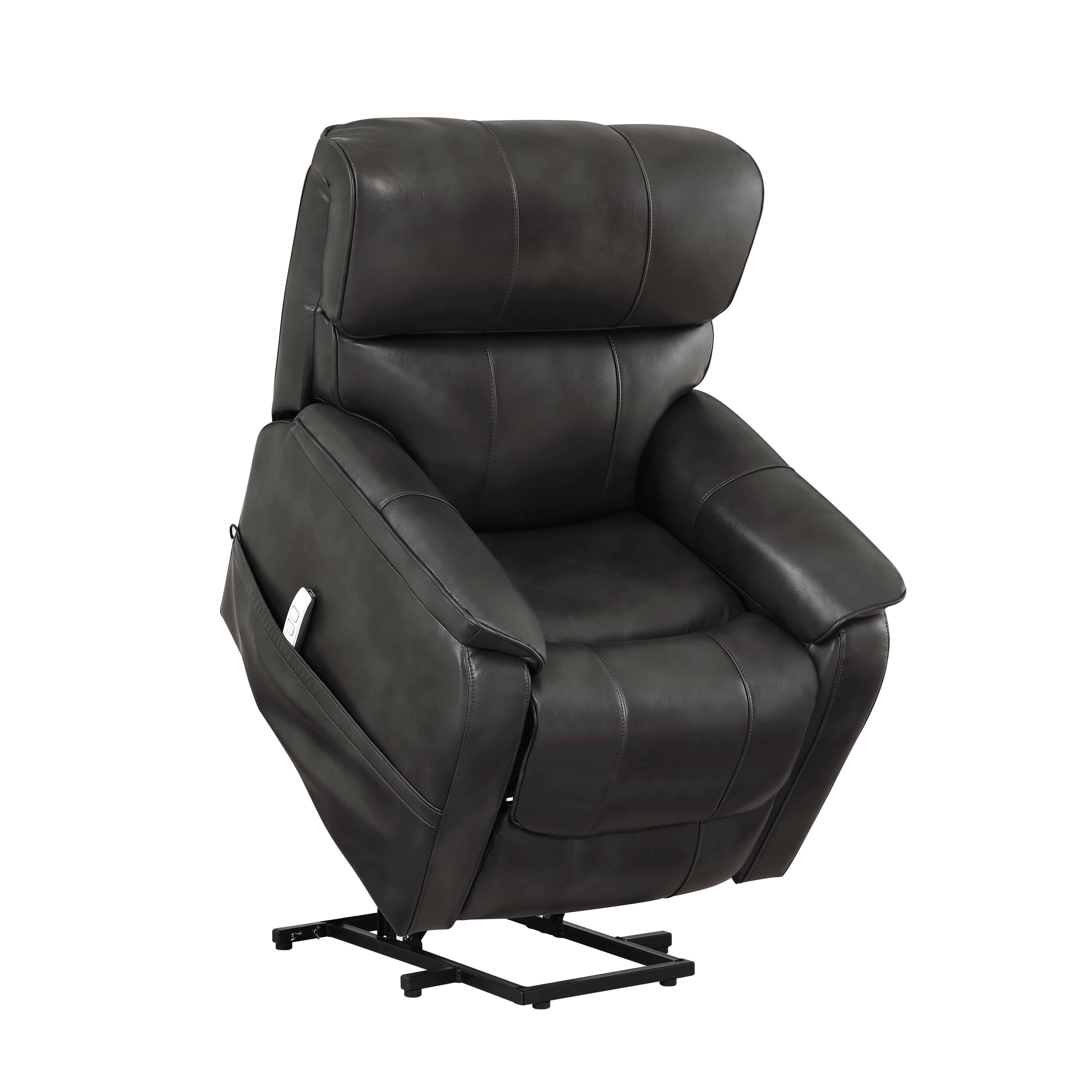 Features Charcoal Grey PU Recliner / Lift Chair – IF-6361-M Lift Chair
