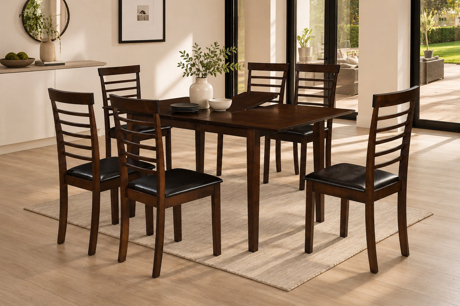 7pc Dinette Set – T-1045 C-1011