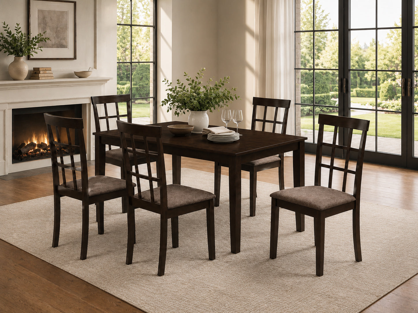 7pc Dinette Set – T-1048 C-1010