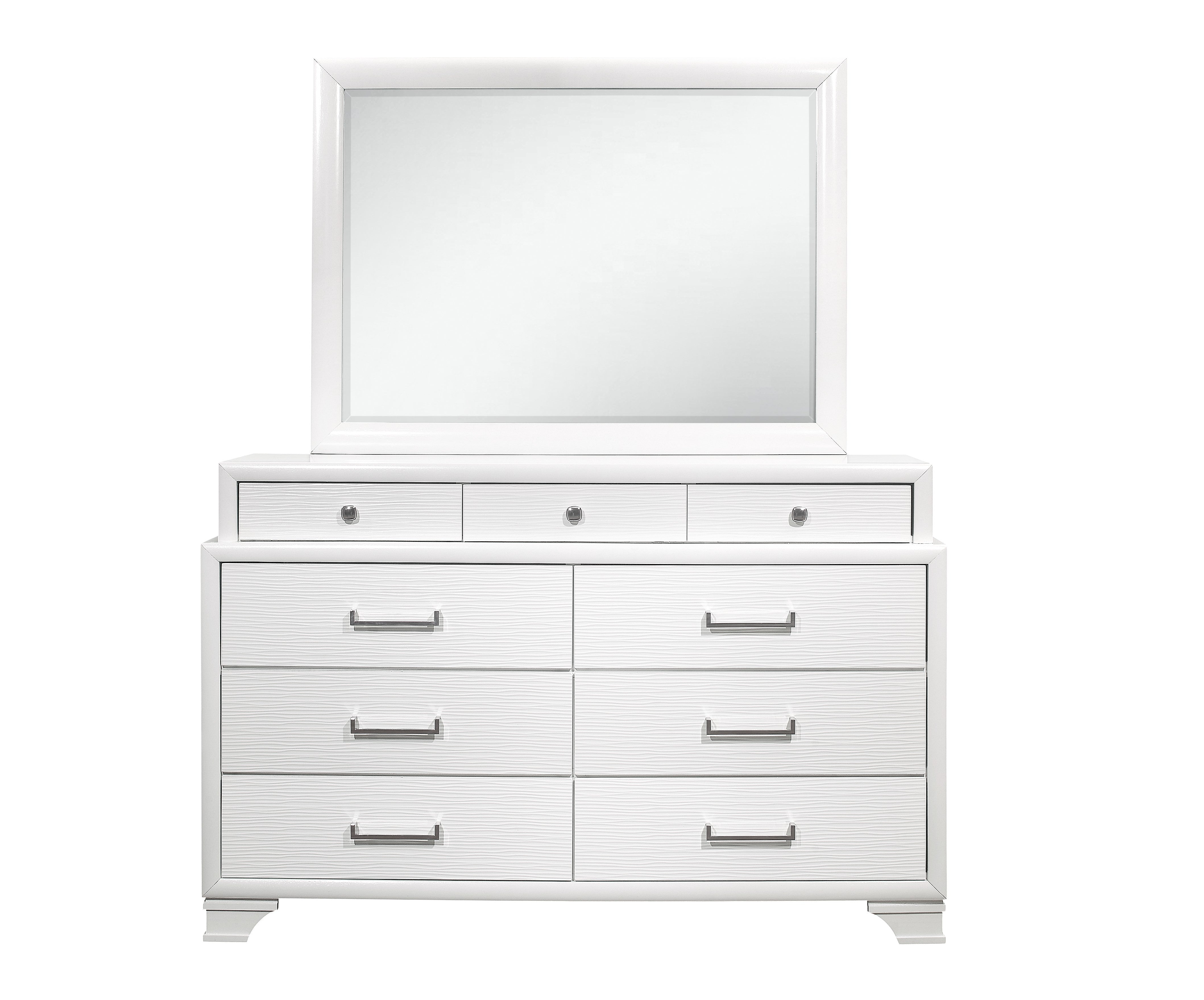 Jordyn White Bookcase Headboard Bedroom Set with Storage – Jordyn (White)