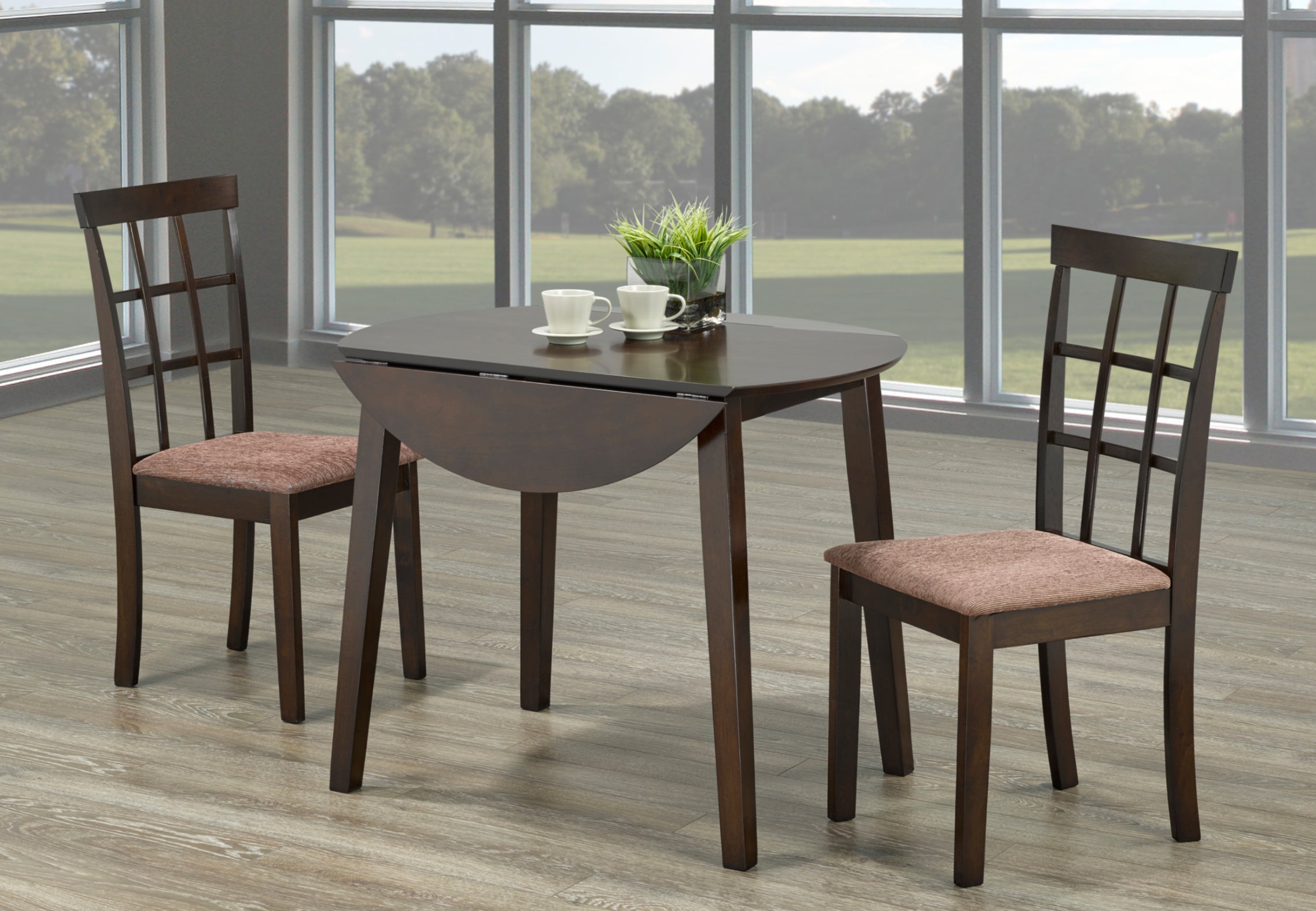 Image of t-toronto c-1010 3pc dinette set.