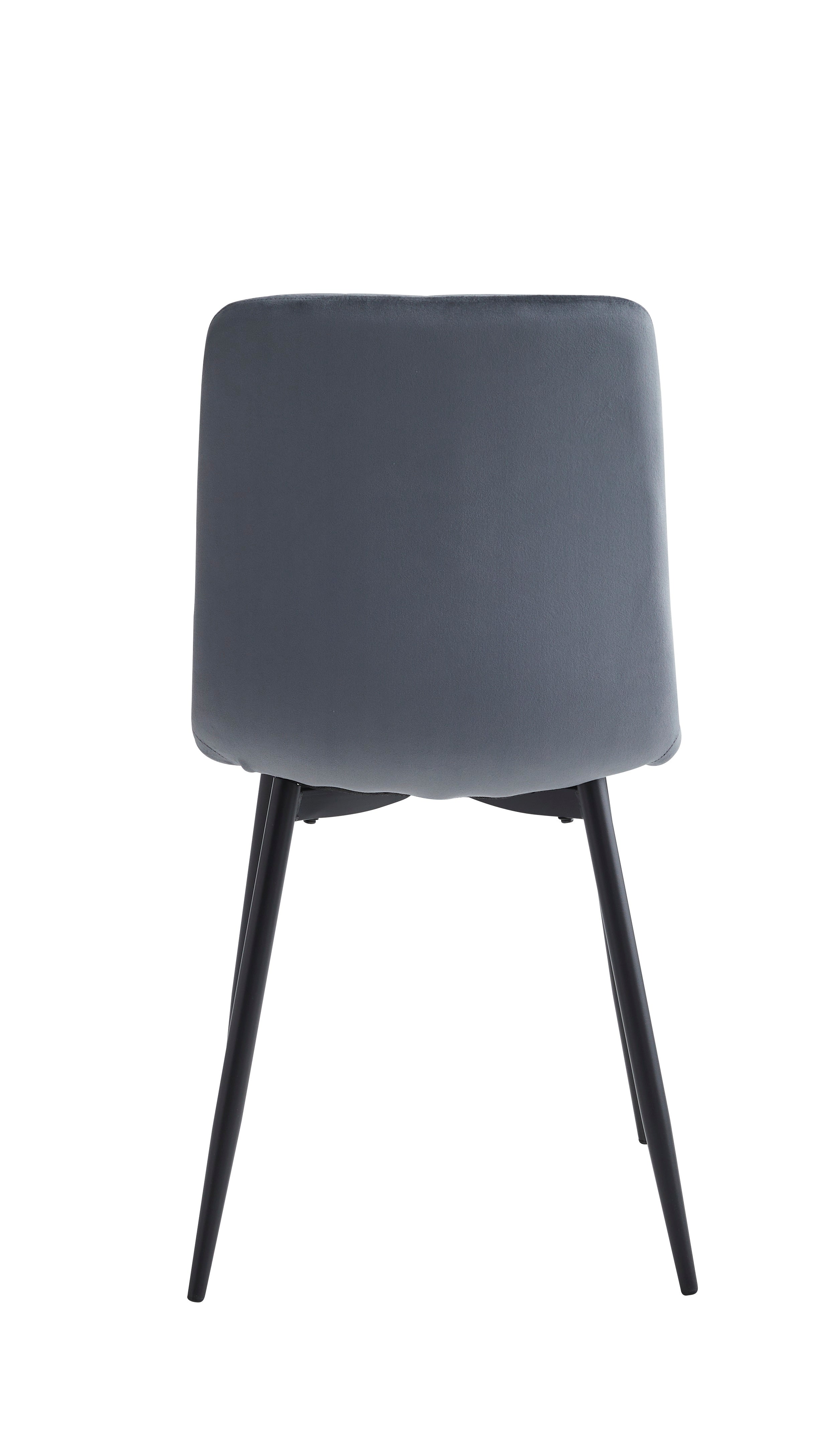 Extension Table: Sintered Stone Marble Top With Black Steel Legs Dinette Set – T-1472 C-1474
