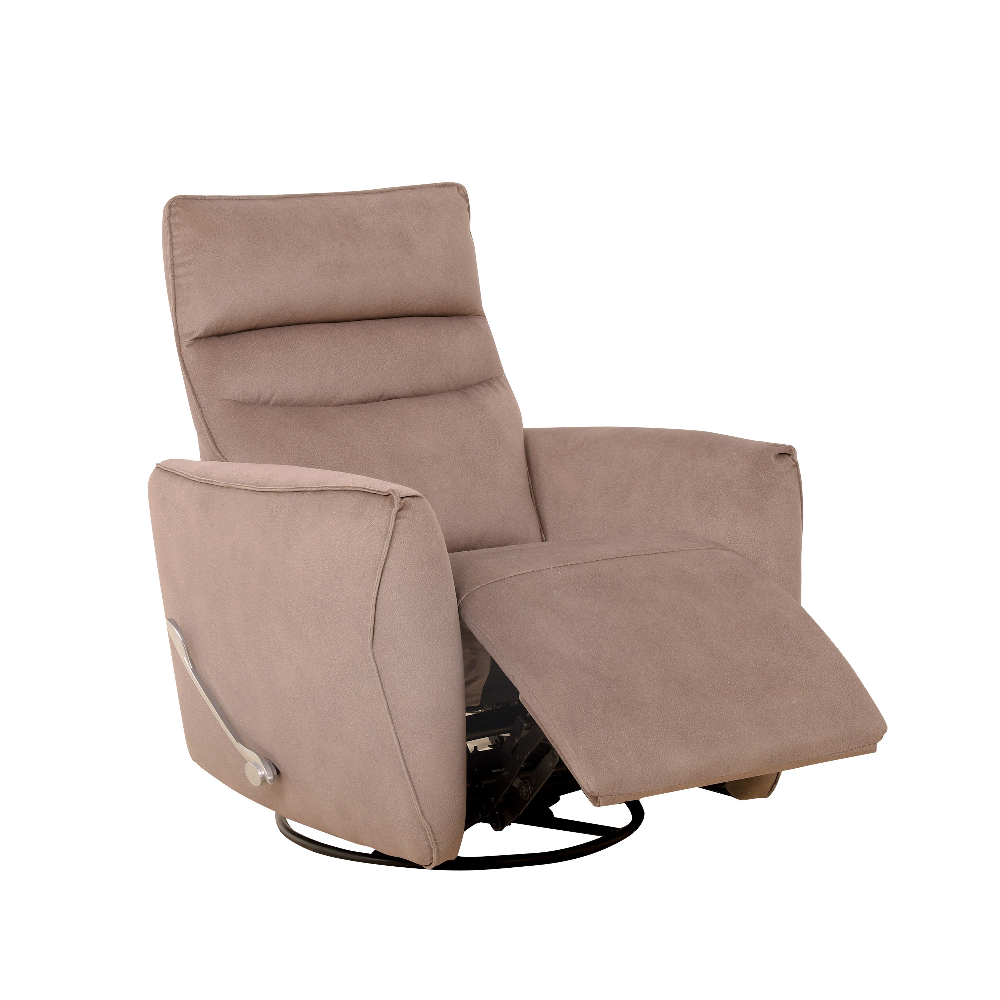 Taupe Fabric Swivel Glider Recliner – IF-6328-M Recliner