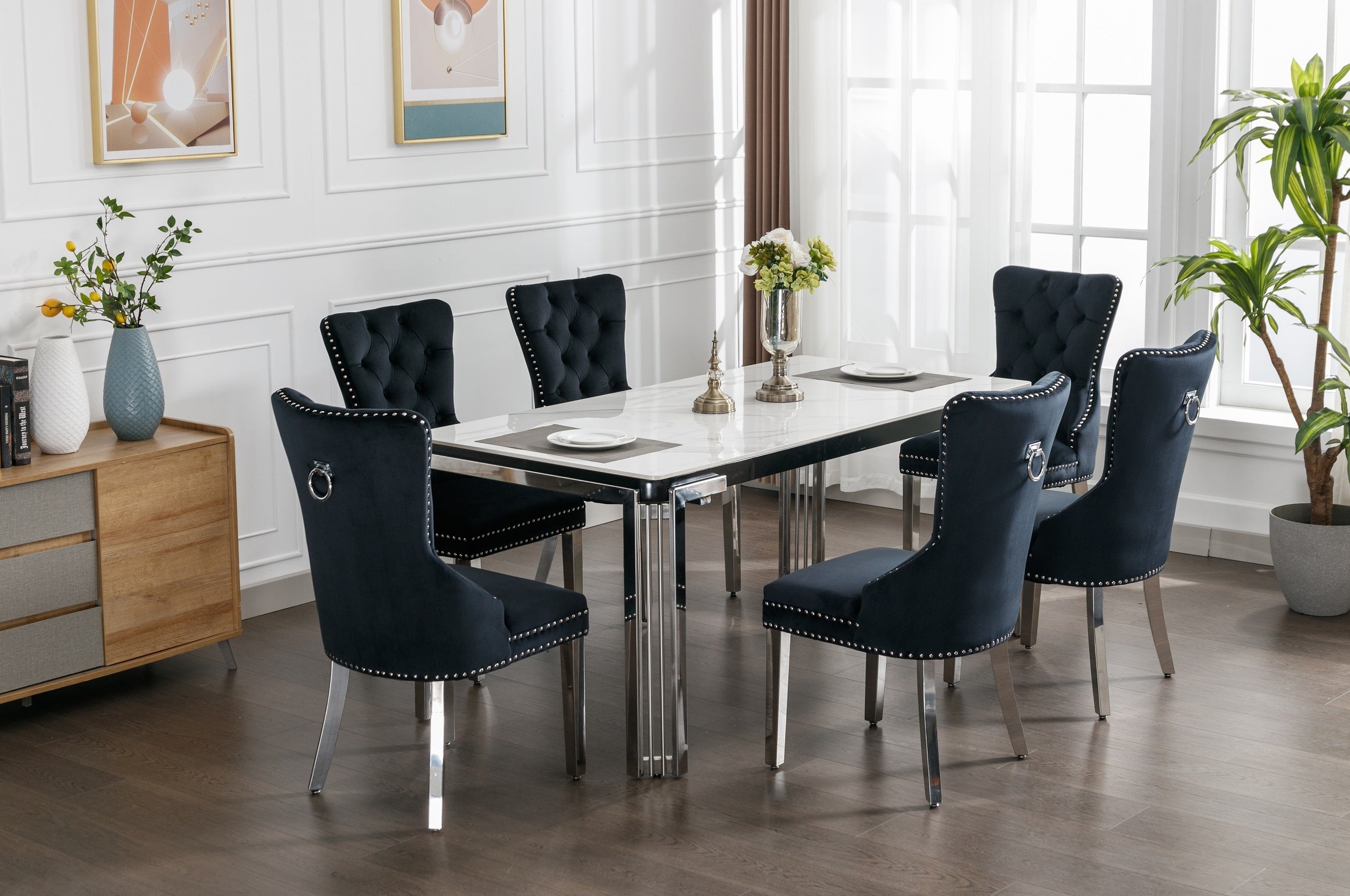 Mix and Match Chairs (4 Colours Options) Dinette Set – T-1274 C-1261