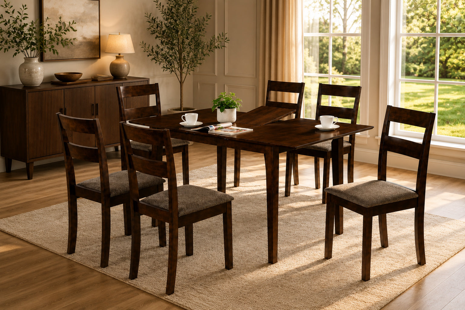 7pc Dinette Set – T-1045 C-1033