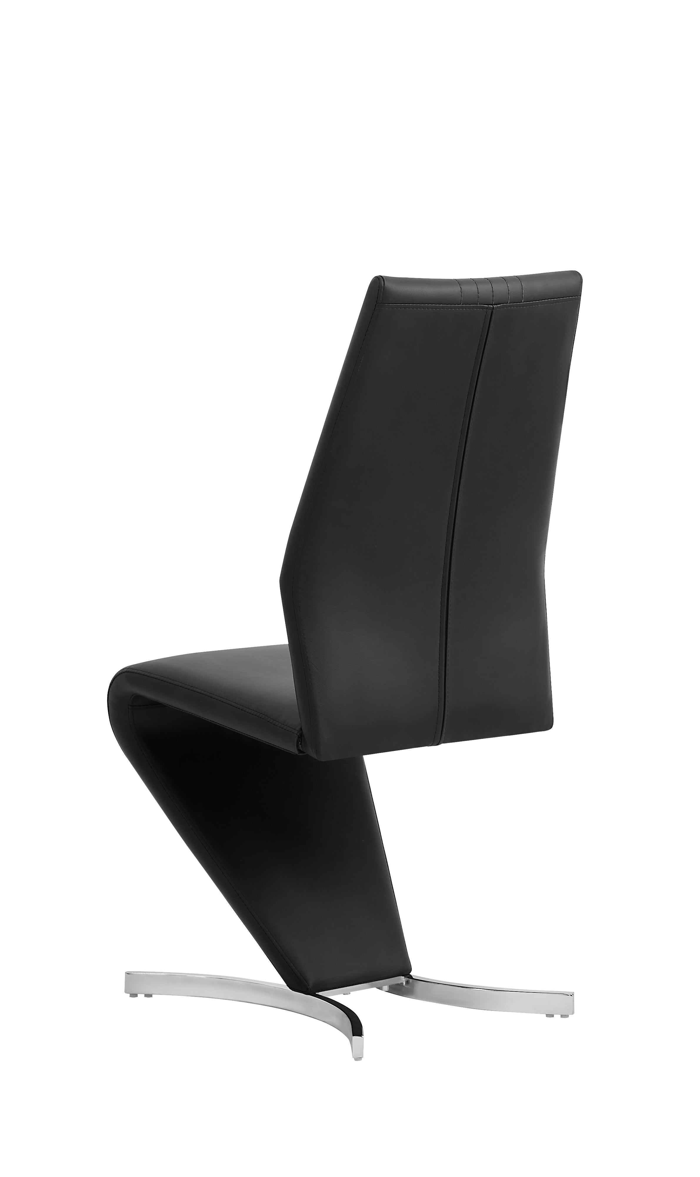 Black Faux Leather for Easy Cleaning Chair – C-1782