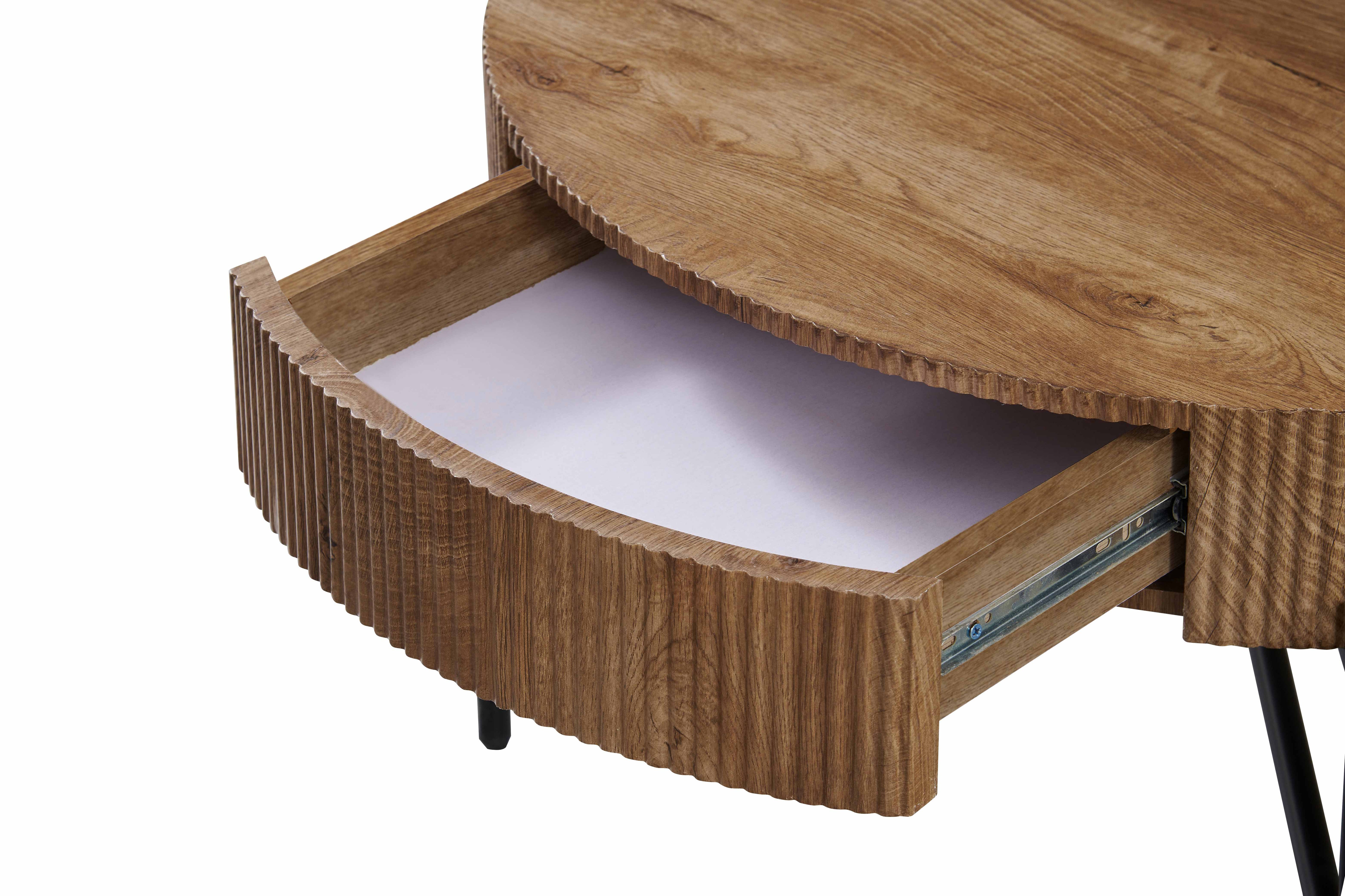 Rich Warm Walnut Finish with Natural Wood Grain Texture Coffee / Side Table – IF-3211