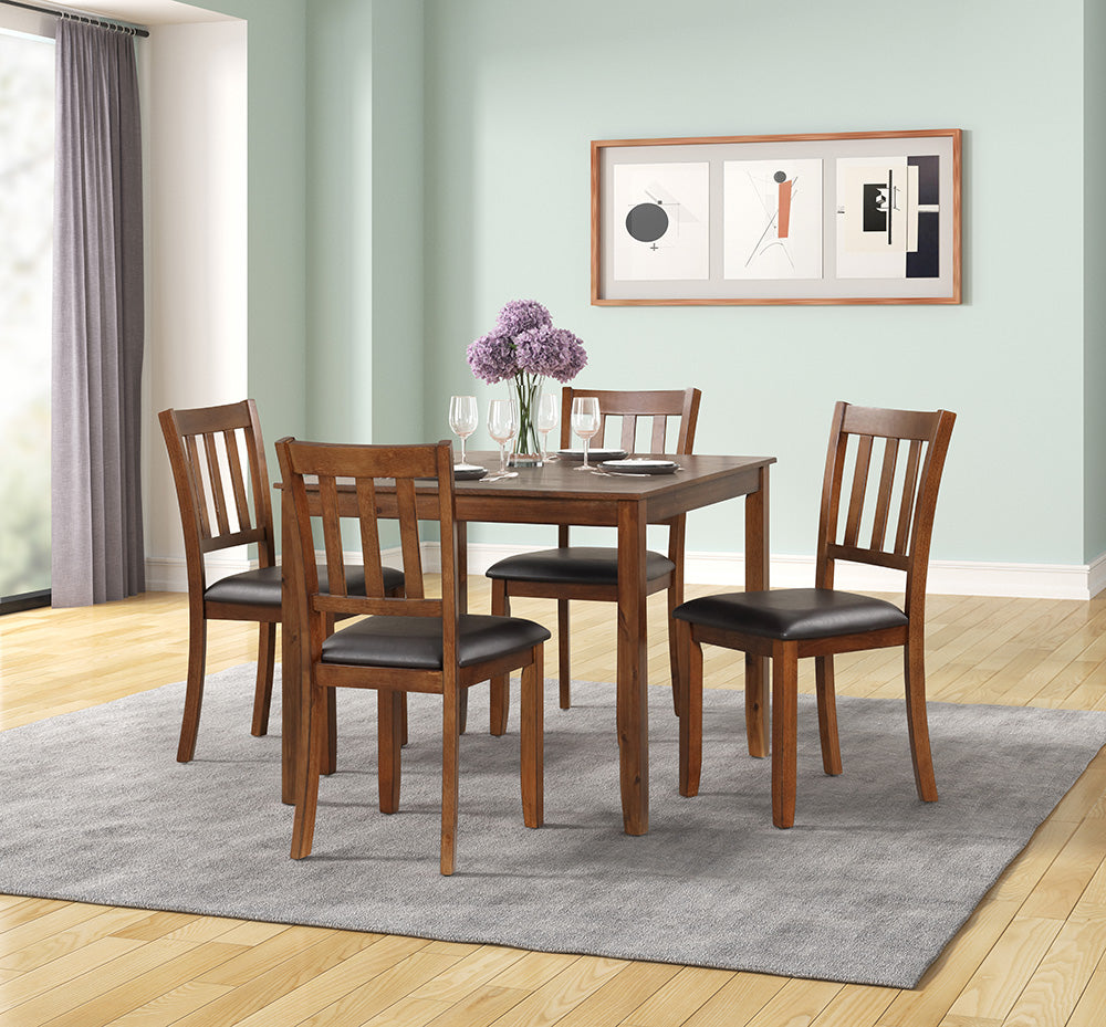 Image of dining set 5pcs - coco-espresso.