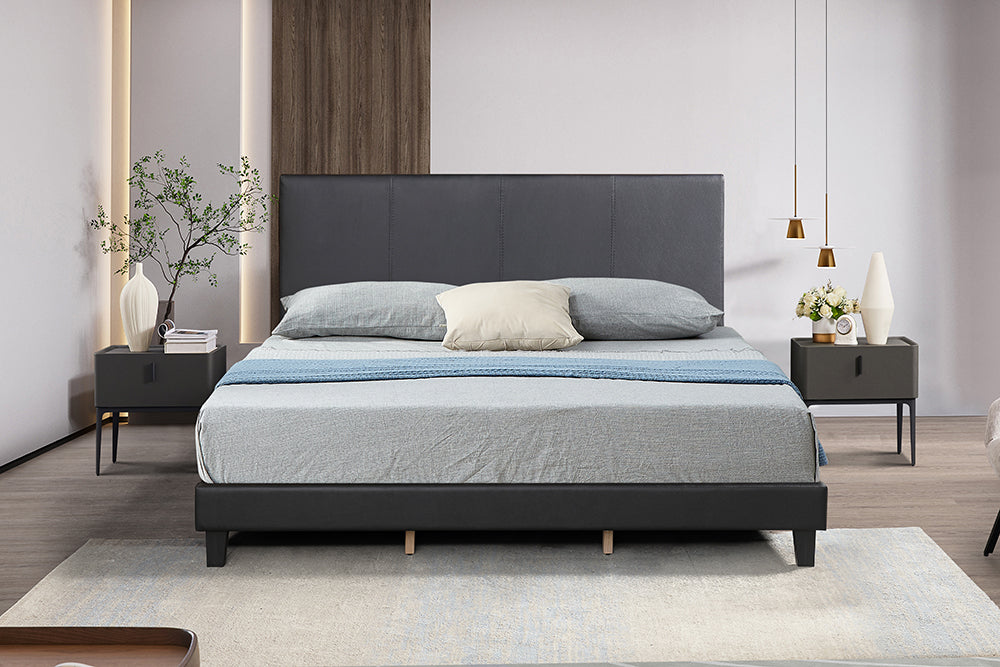 Image of bed delta - bed frame pu.