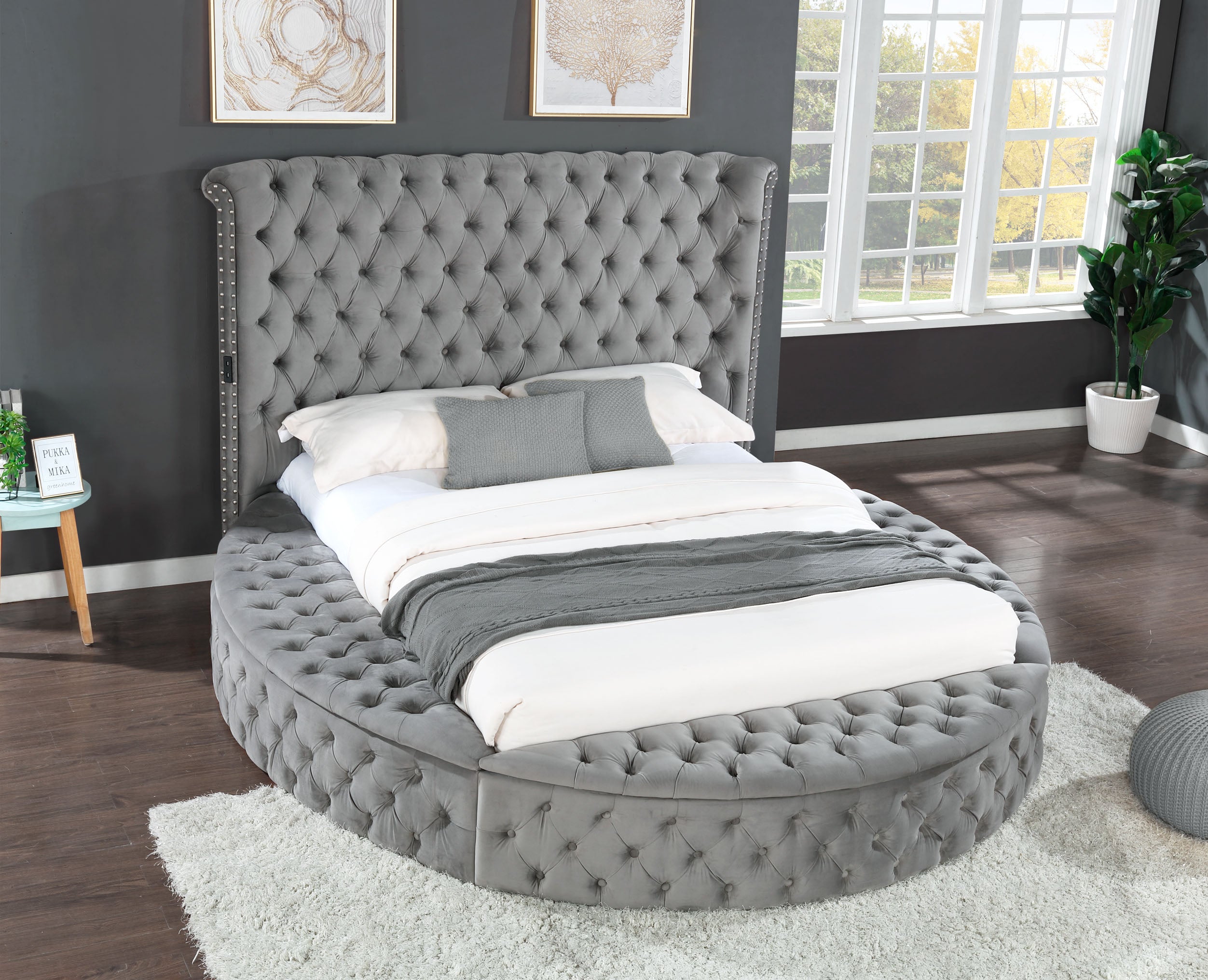 BED JULIA - Bed Frame Princess VELVET