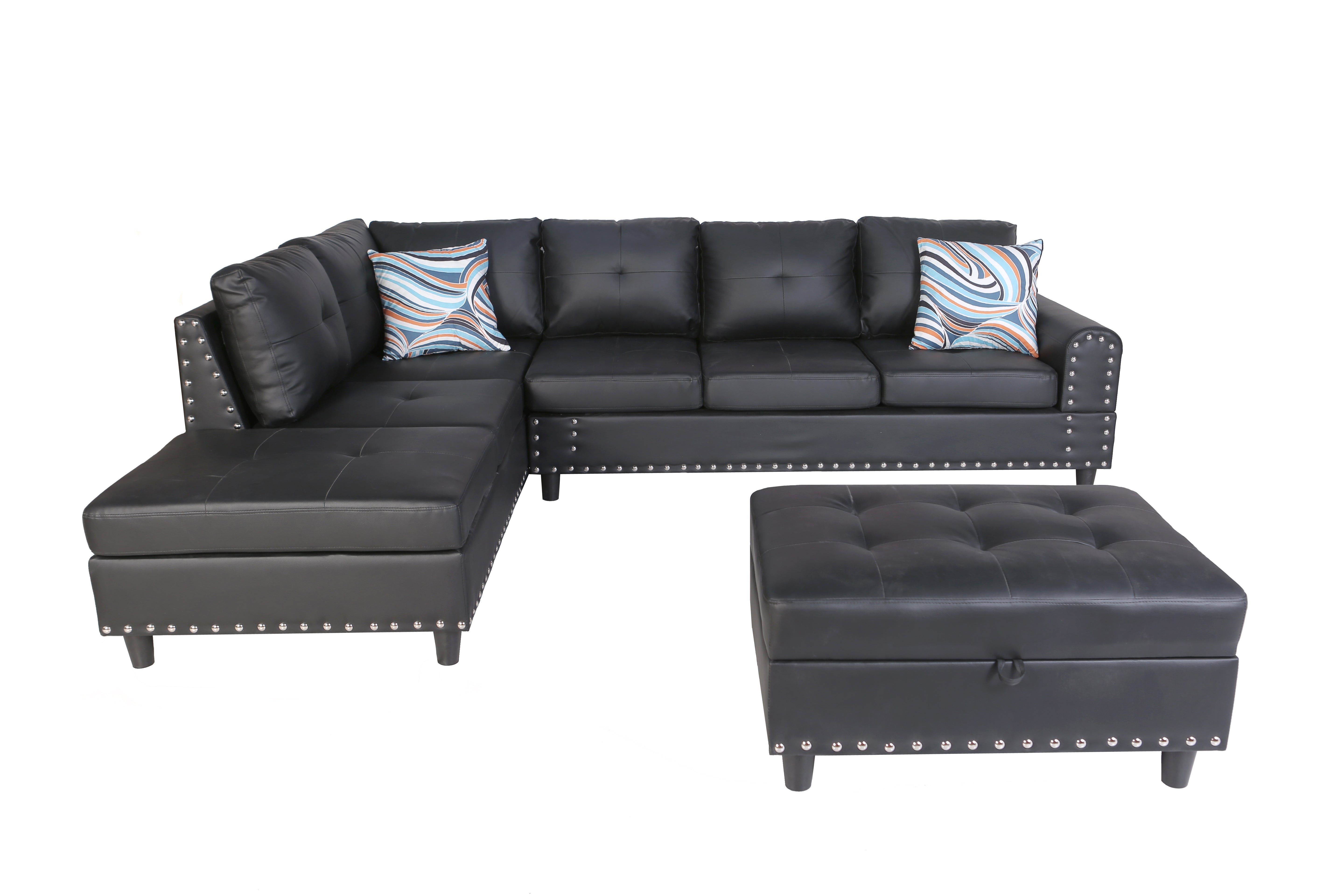 Image of lilly sofa sectional reversible.