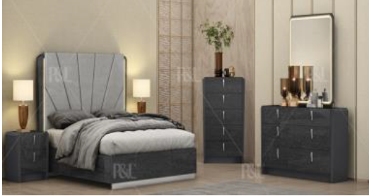 Image of manchester bedroom set 8 pcs.