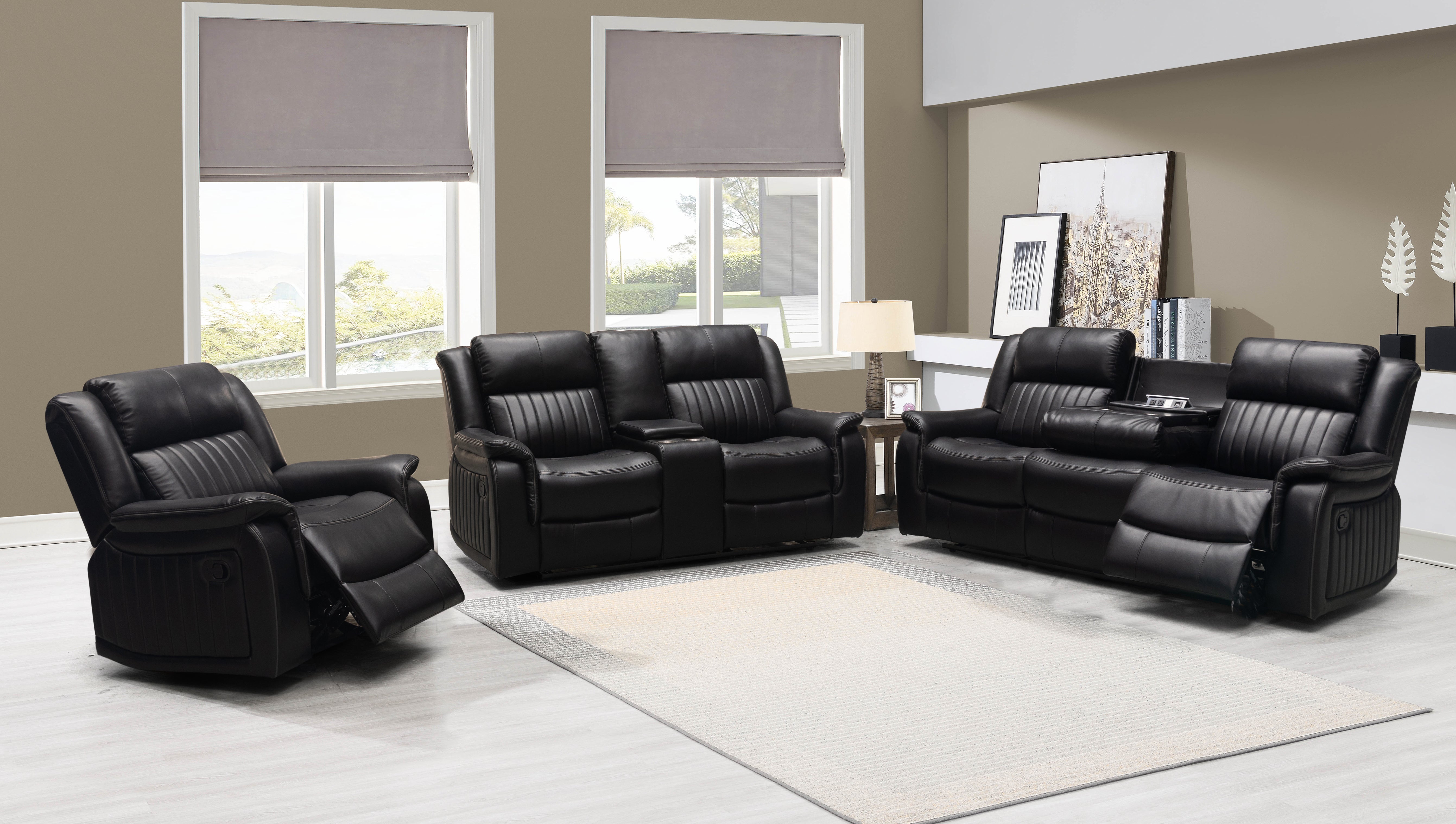 OMEGA Recliner Sofa Set