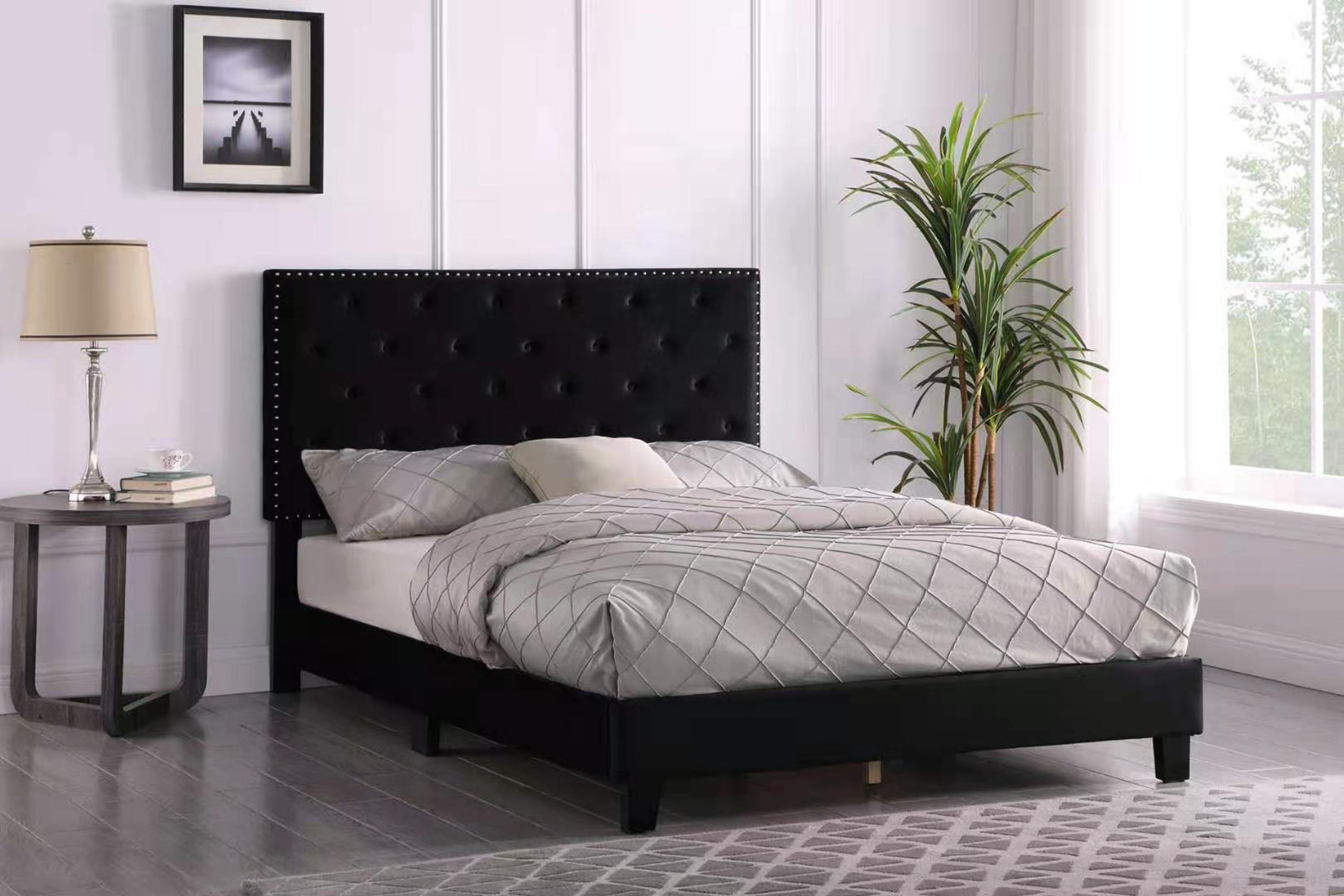 BED RUBY - Bed Frame Upholstered