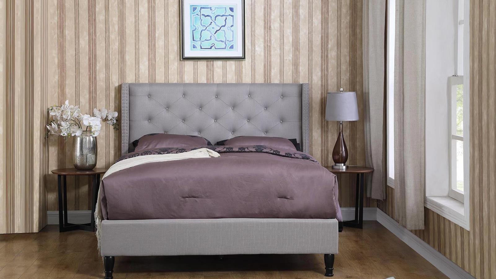 BED SOPHIA - Bed Frame Upholstered FABRIC