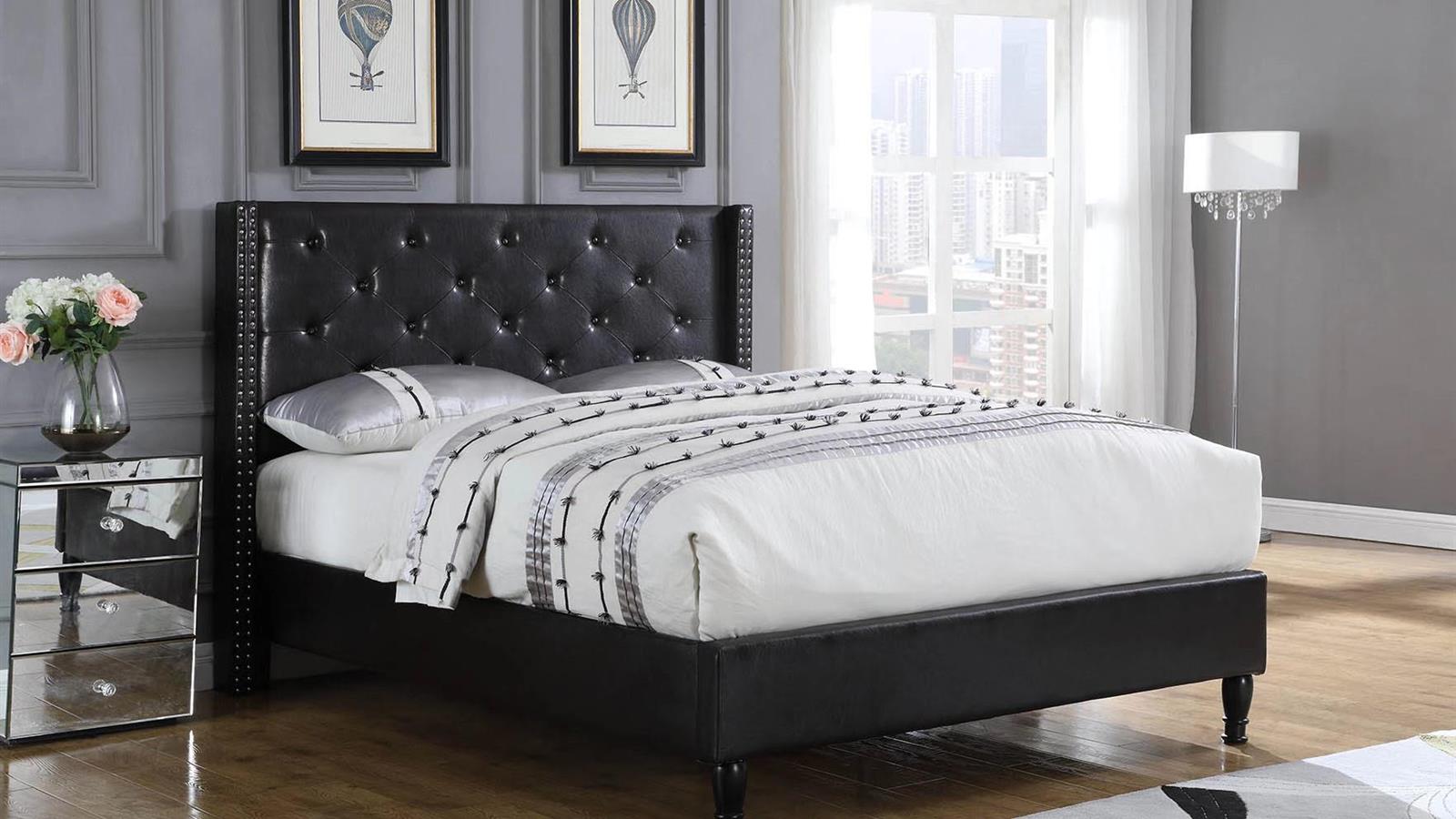 BED SOPHIA - Bed Frame Upholstered FABRIC