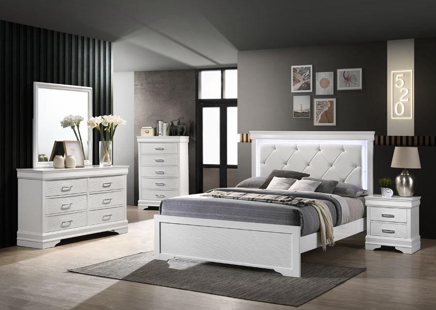 BROOKLYN BEDROOM SET 8PCS