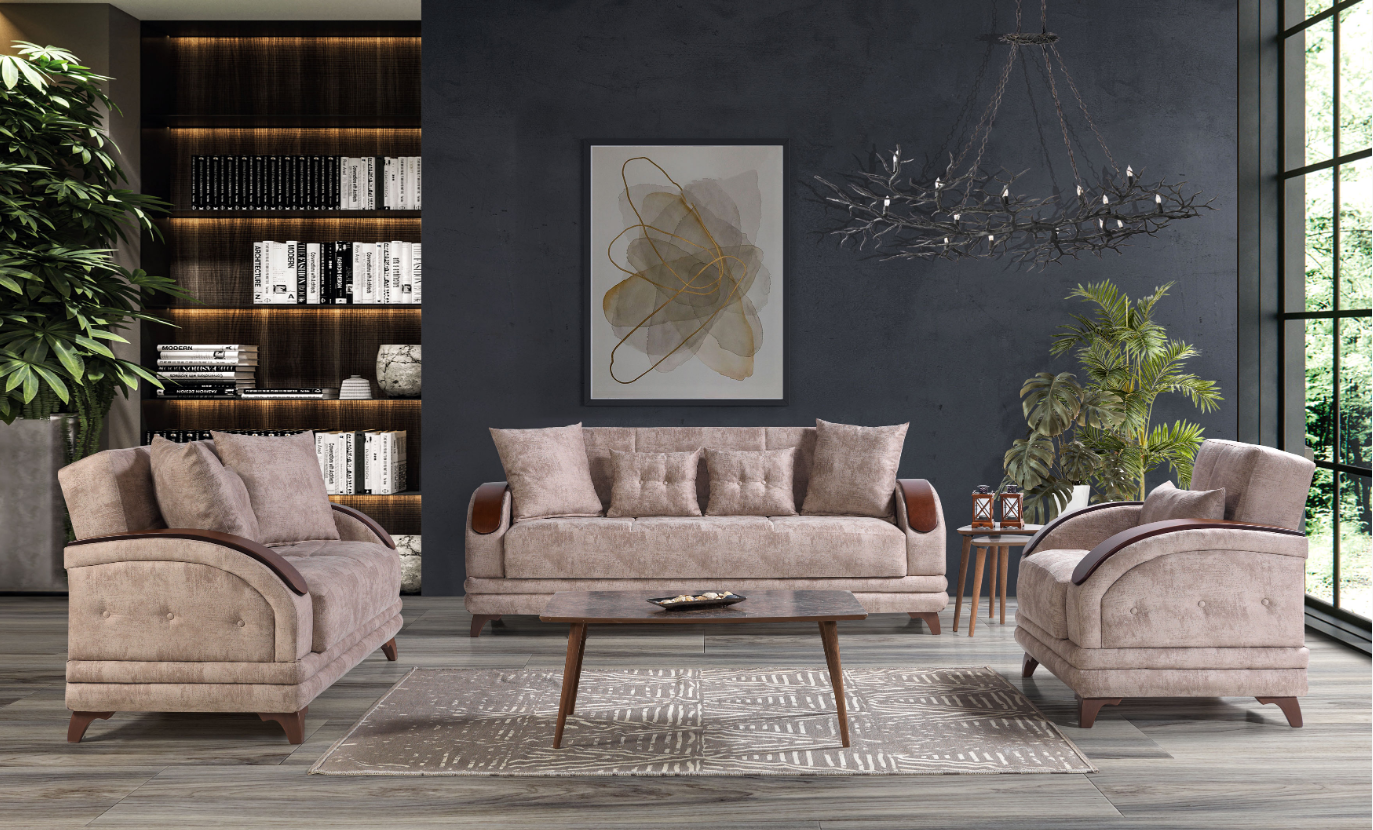 Image of asos sofa set 3pcs.