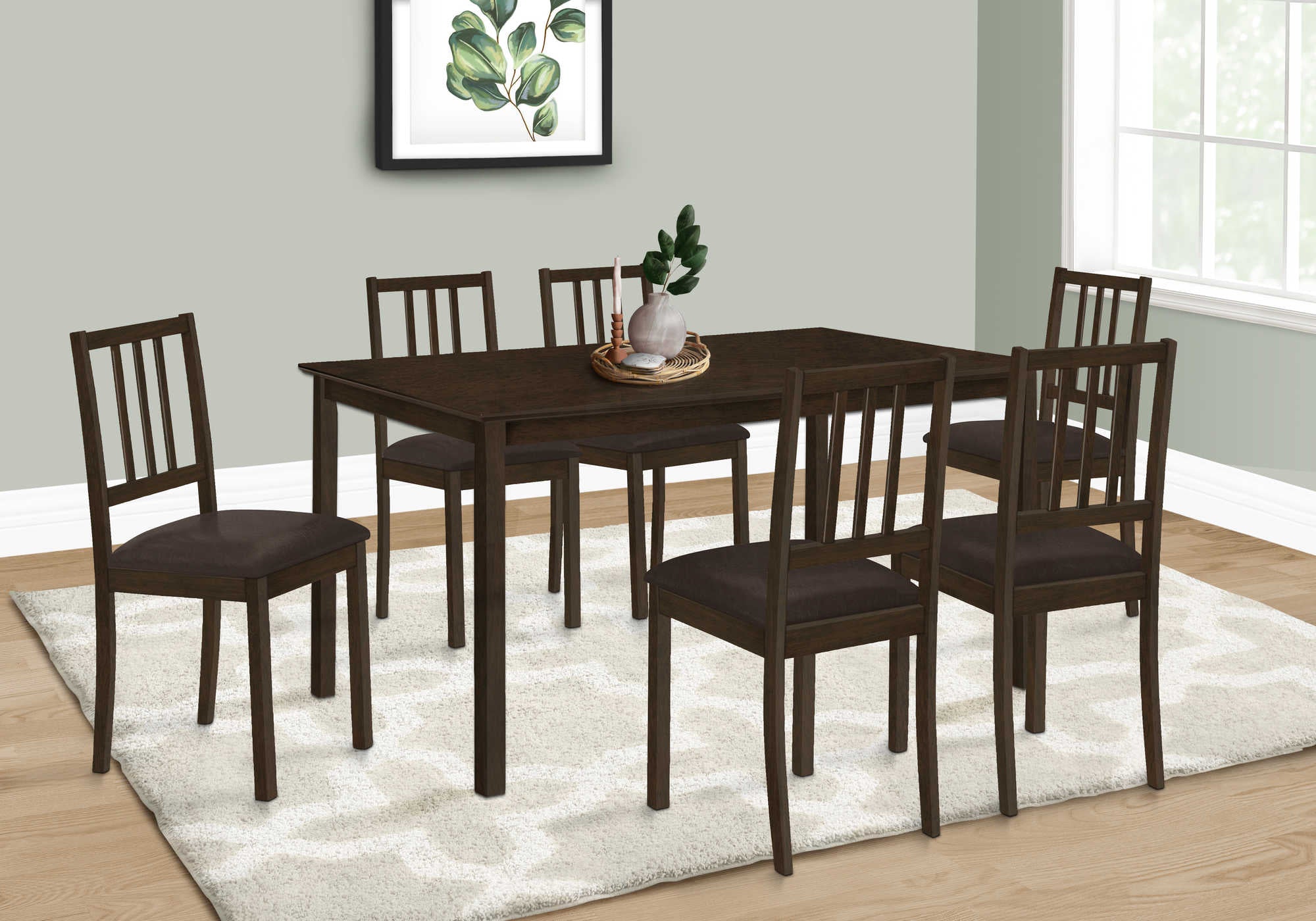 Image of dining table - 36x 60  espresso i 1302.