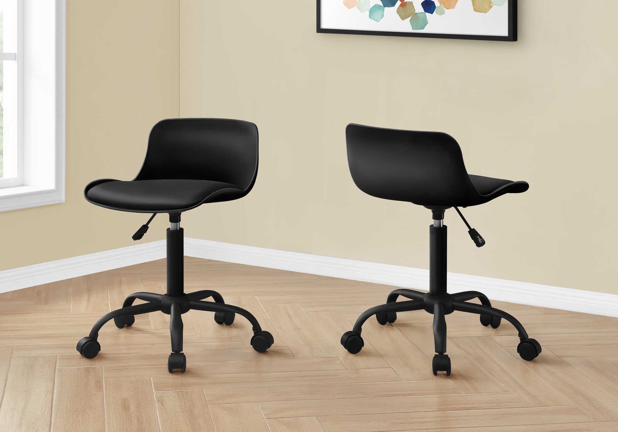 Image of office chair - black juvenile  multi-position i 7464.
