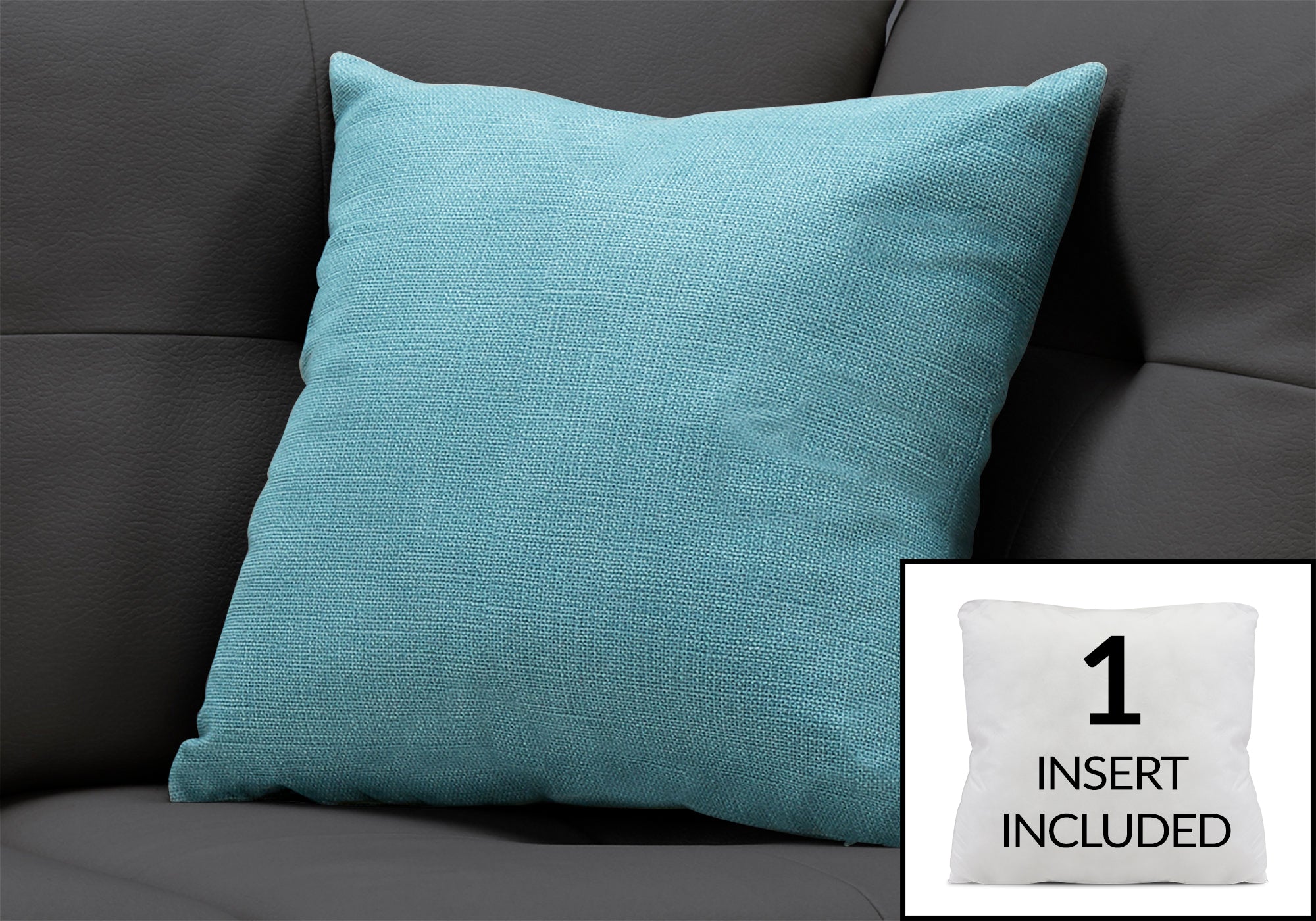 Image of pillow - 18inch x 18inch patterned light green 1pc  i 9288.