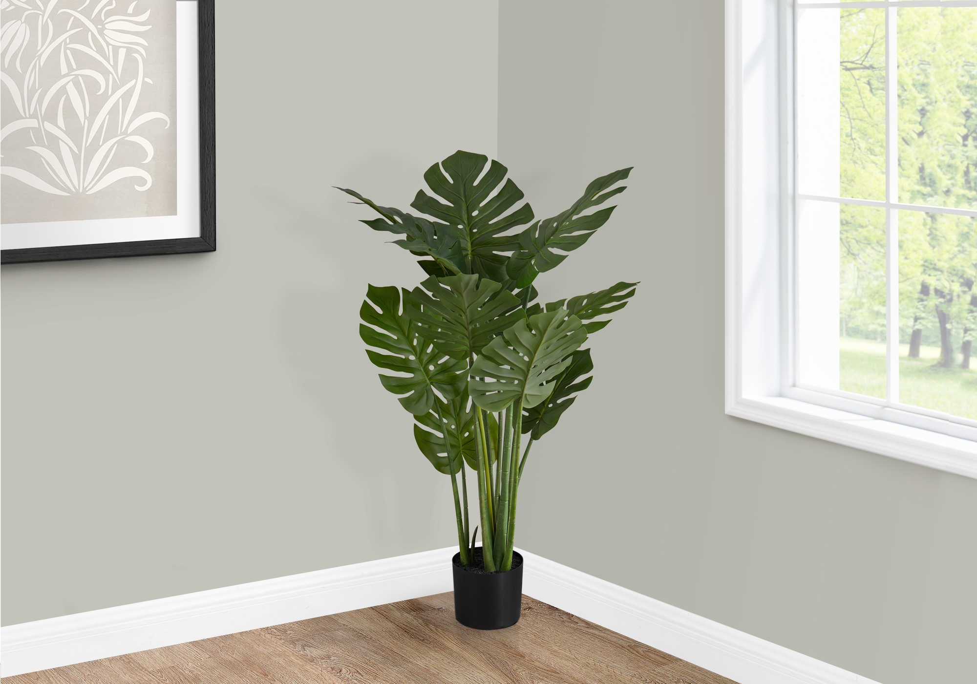 Image of artificial plant - 45h  indoor monstera in a 6 pot i 9510.