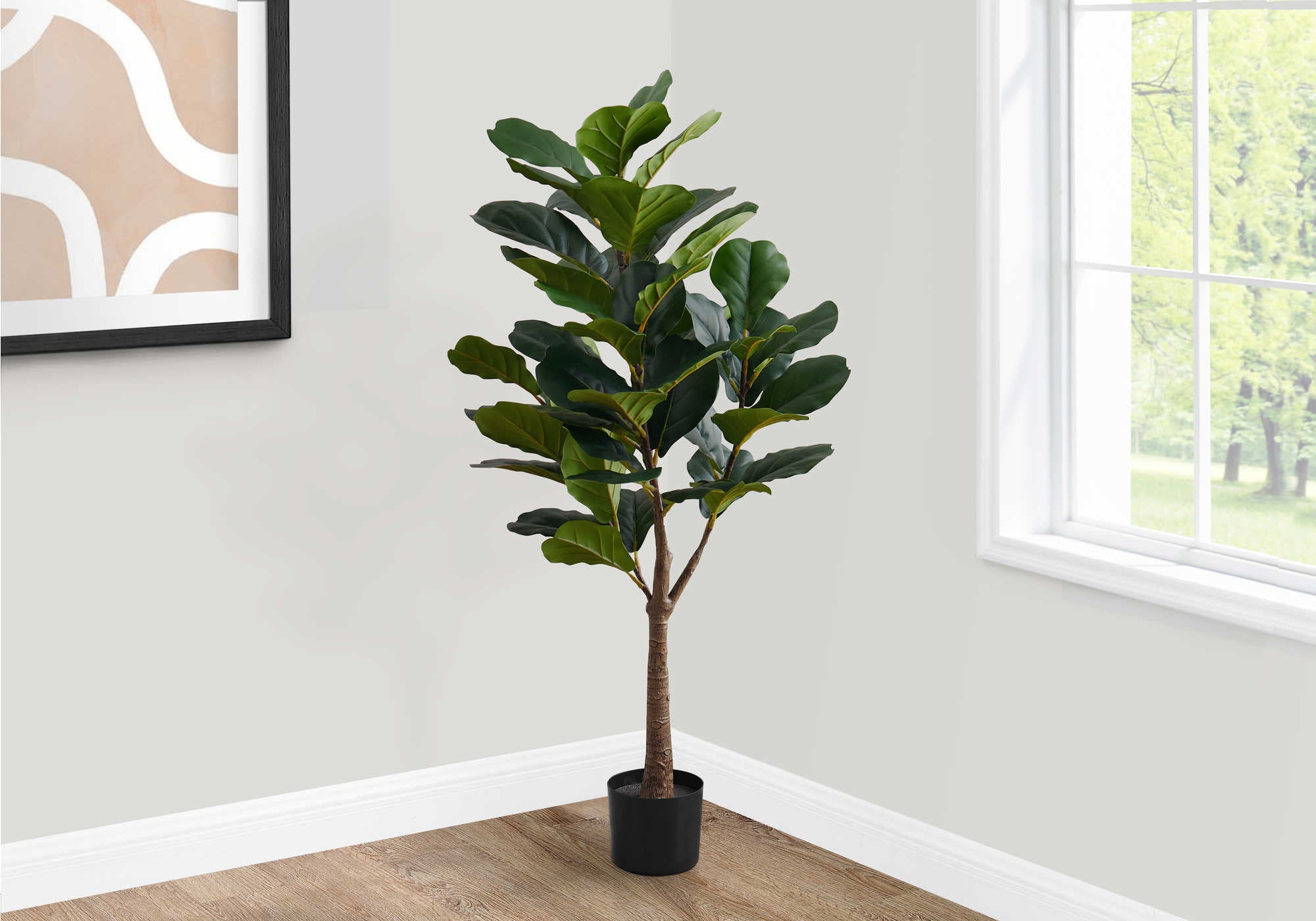Image of artificial plant - 47h  indoor fiddle tree in a 5 pot i 9515.