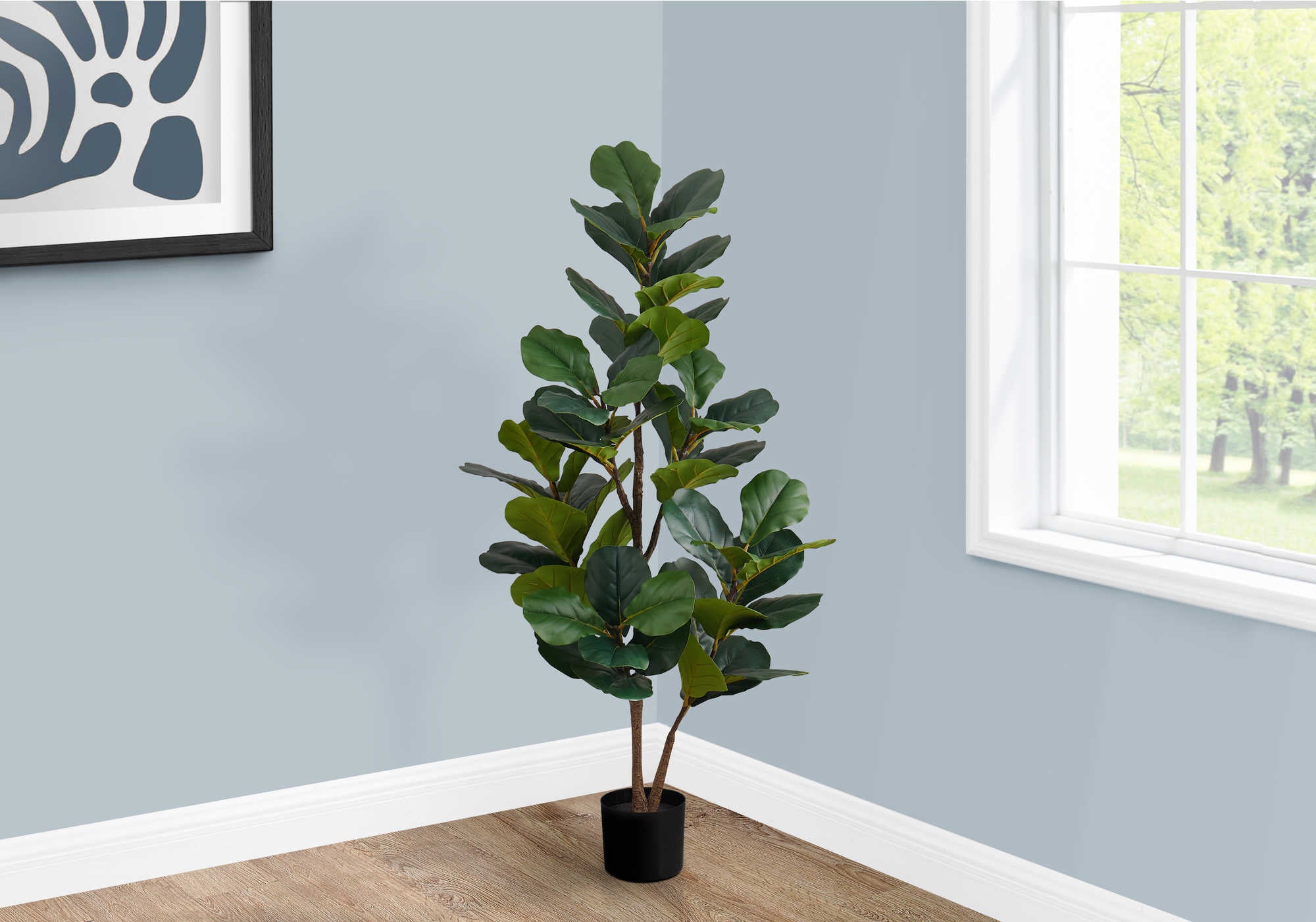 Image of artificial plant - 49h  indoor fiddle tree in a 5 pot i 9517.