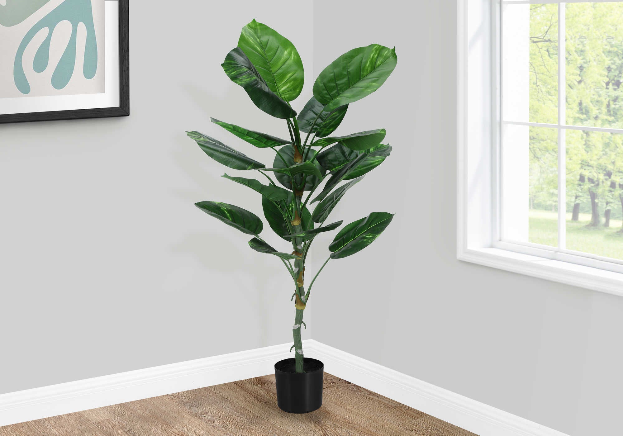 Image of artificial plant - 54h  indoor dieffenbachia  6 pot i 9519.