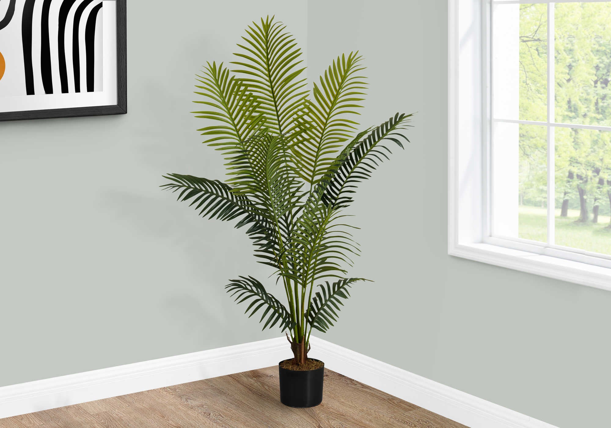 Image of artificial plant - 57h  indoor palm tree in a 5 pot i 9536.