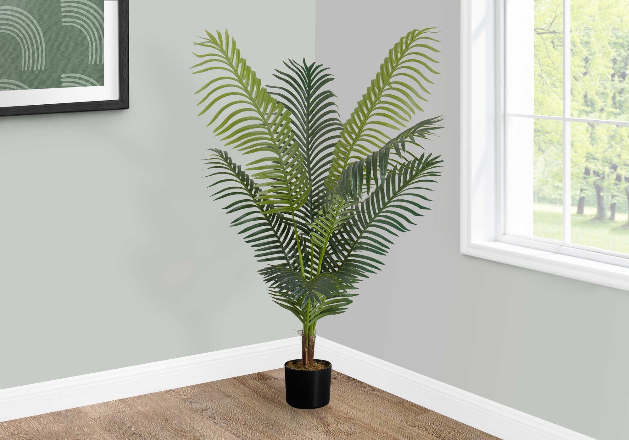 Image of artificial plant - 47h  indoor palm tree in a 5 pot i 9537.