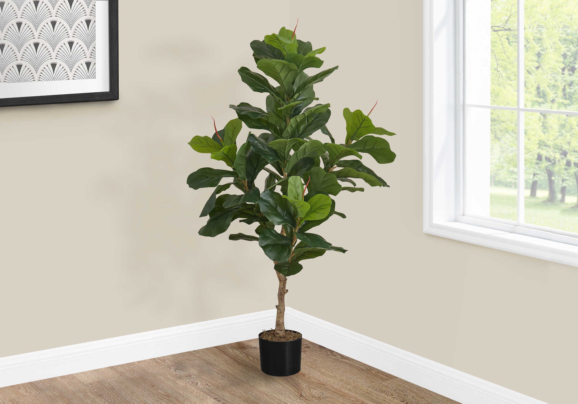 Image of artificial plant - 47h  indoor fiddle tree in a 5 pot i 9541.