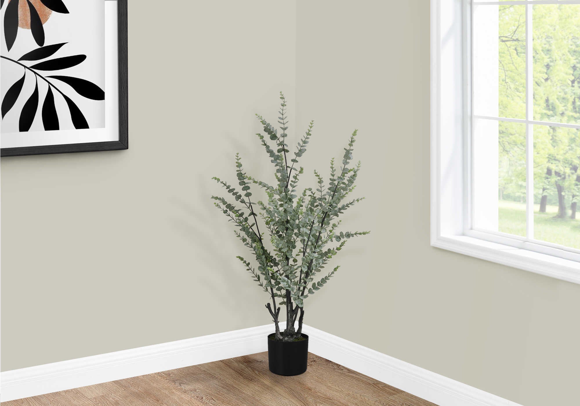 Image of artificial plant - 44h  indoor eucalyptus in a 5 pot i 9561.