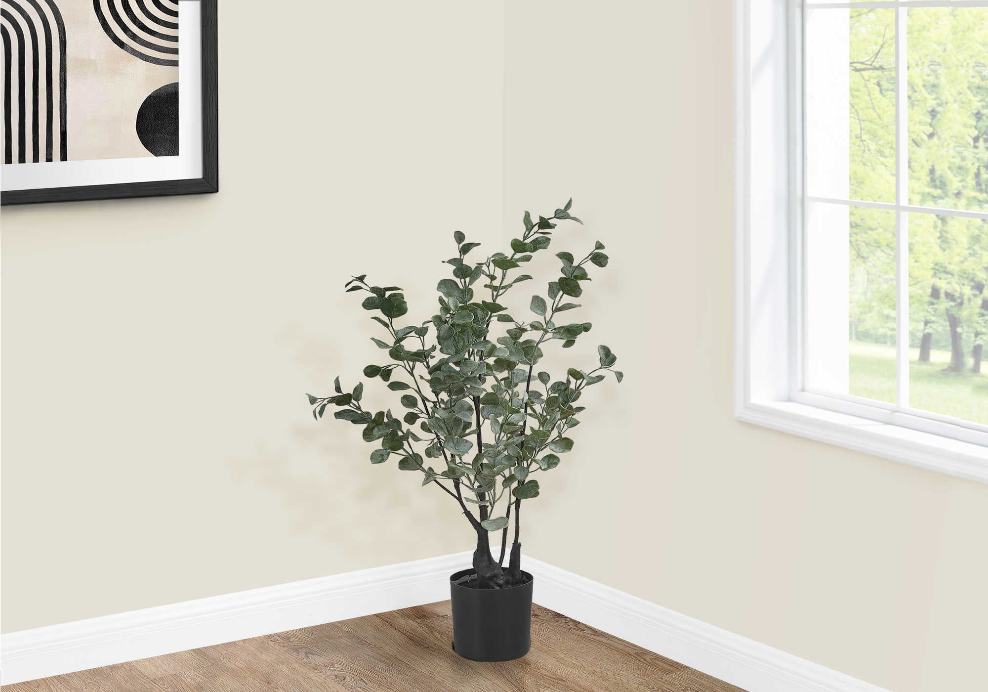 Image of artificial plant - 35h  indoor eucalyptus in a 5 pot i 9562.