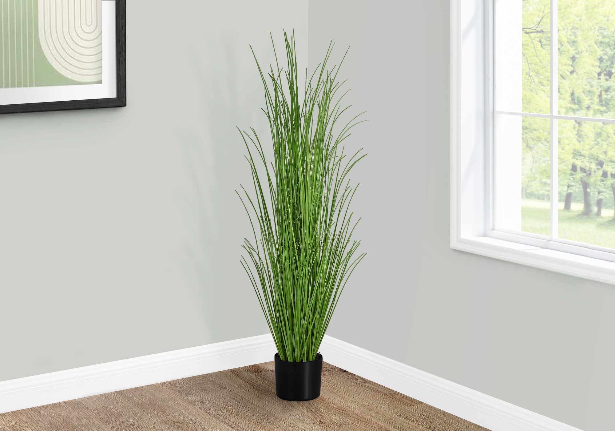 Image of artificial plant - 47h  indoor grass in a 5 pot i 9565.