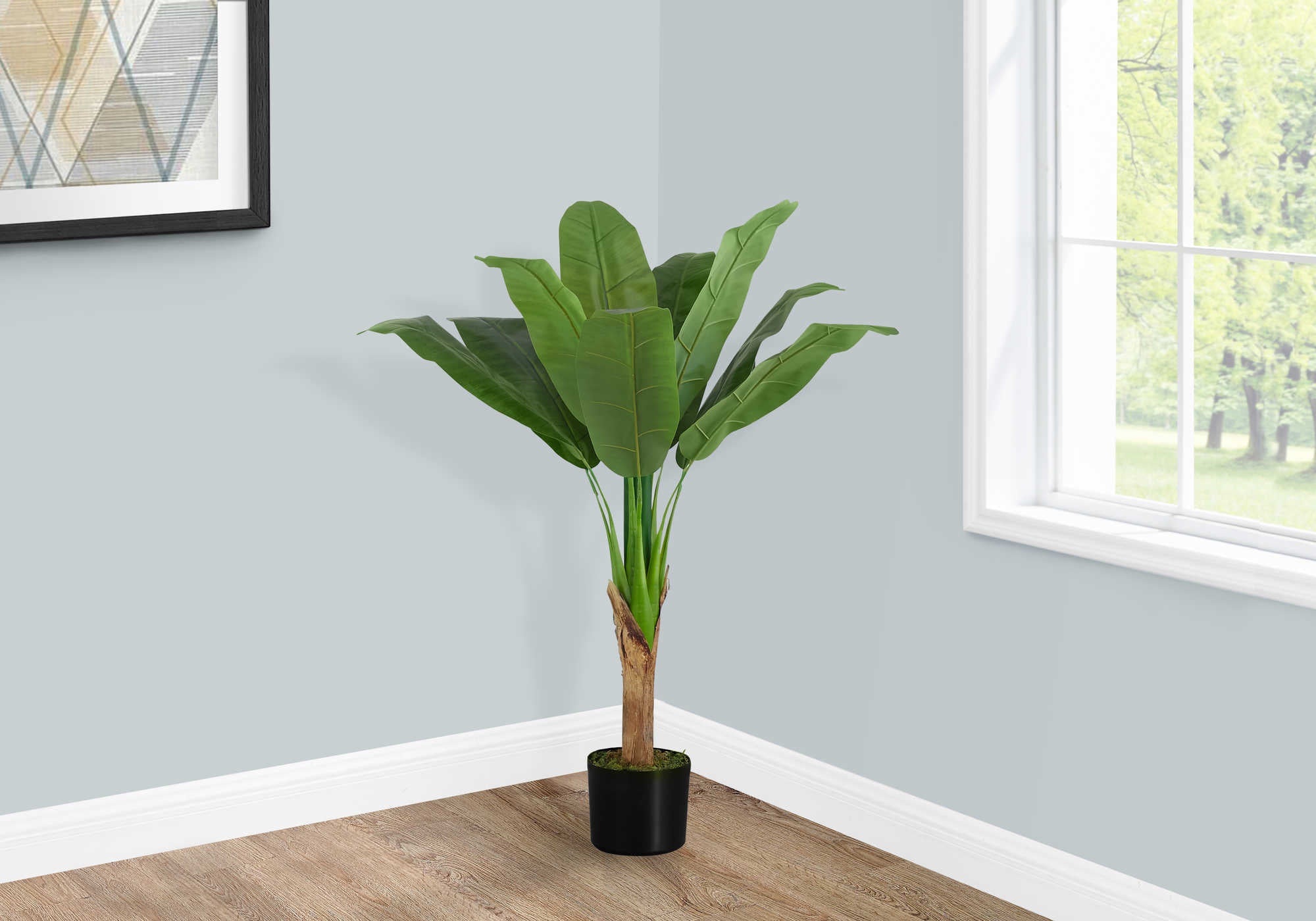 Image of artificial plant - 43h  indoor banana tree in a 5 pot i 9567.