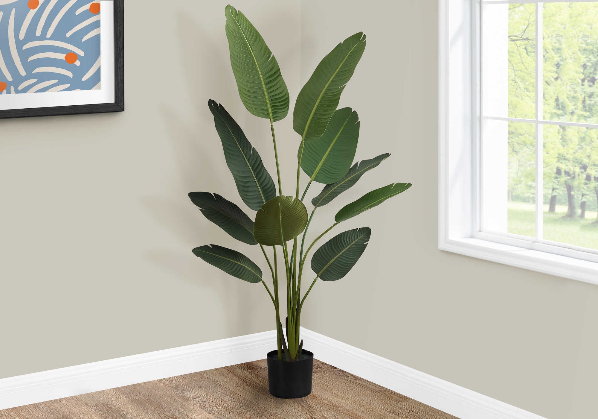 Image of artificial plant - 60h  indoor bird of paradise 5 pot i 9570.